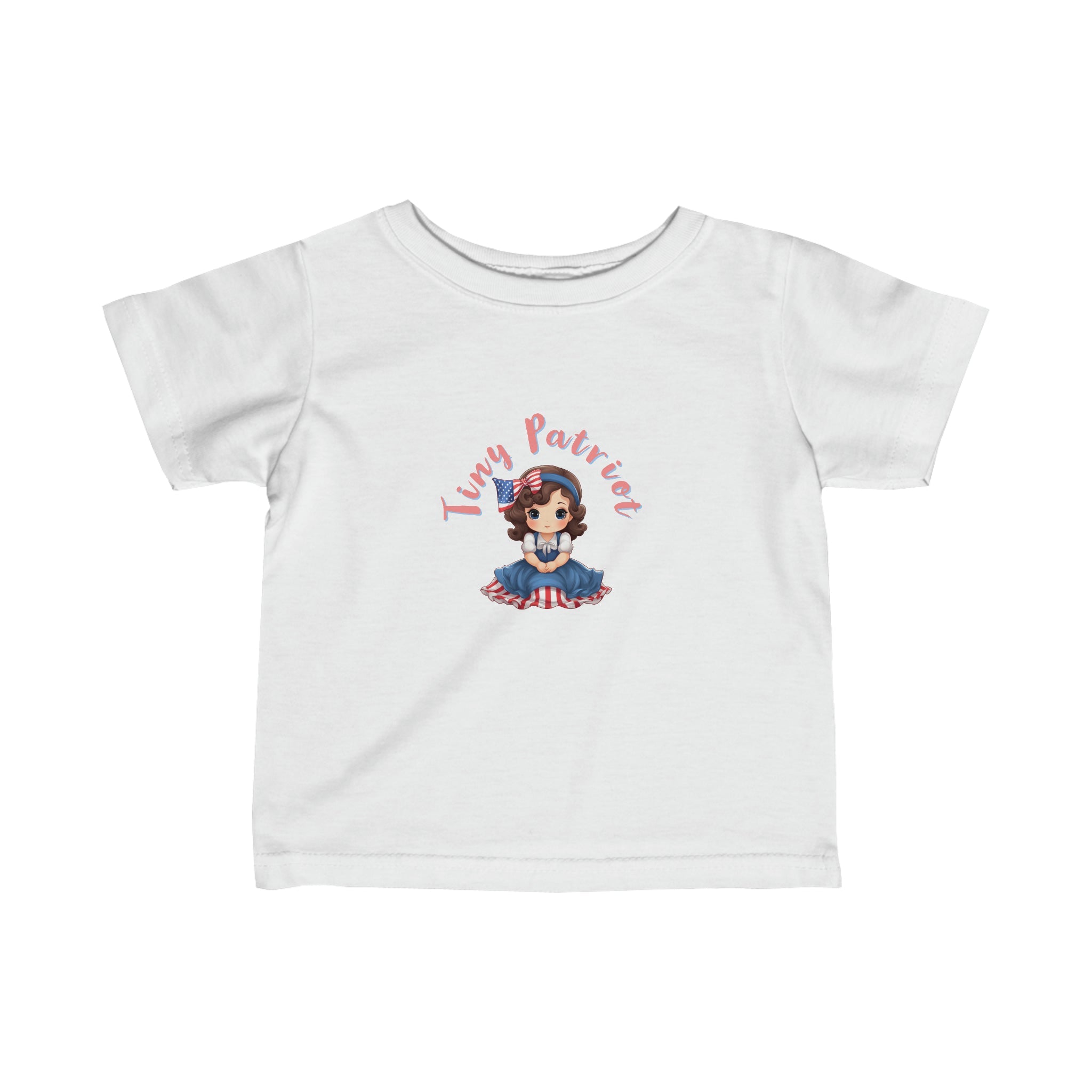 Tiny Patriot Betsy Ross Infant Fine Jersey Tee