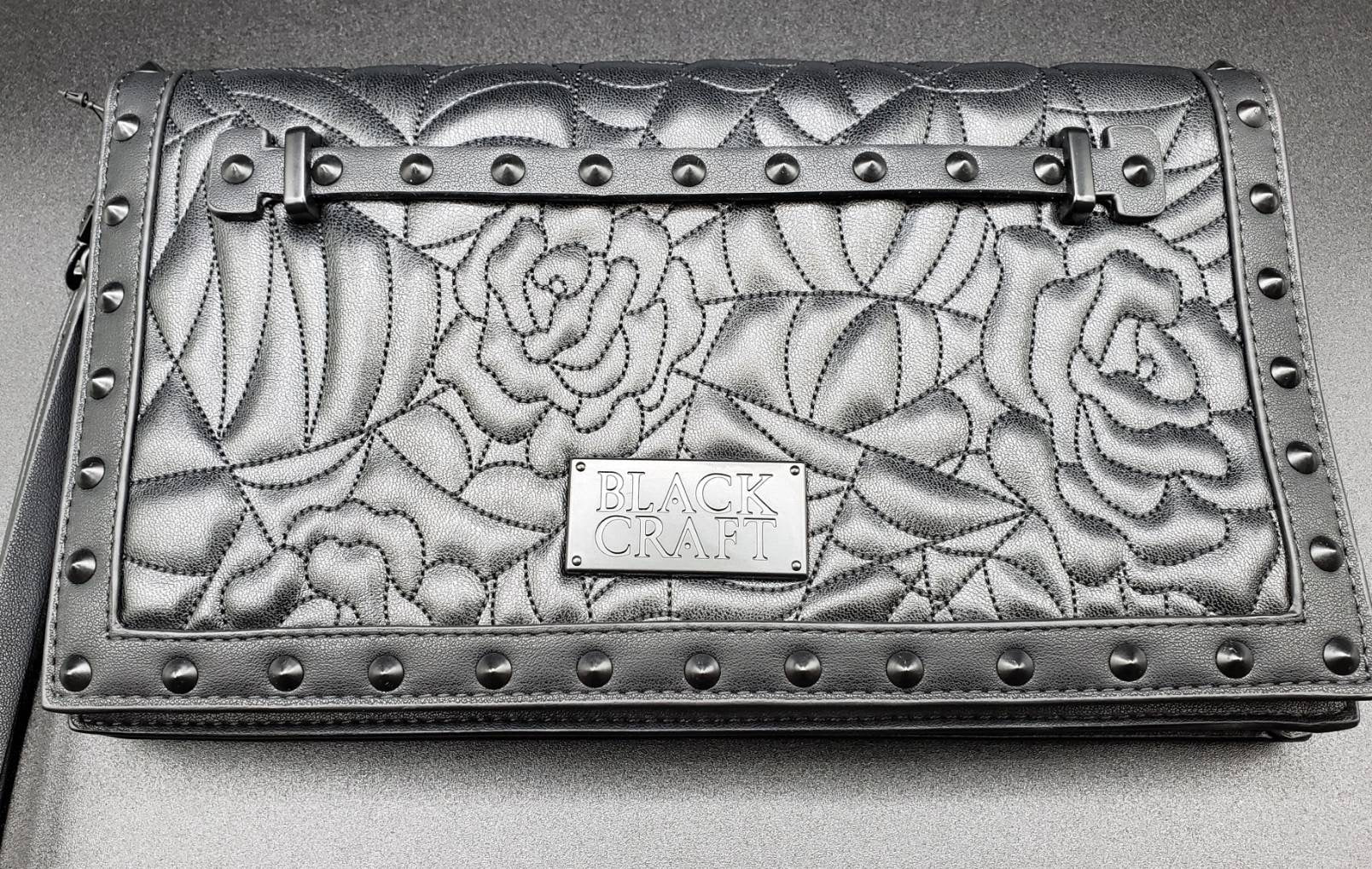 BlackCraft Cult Charlotte Spider Web Quilt Clutch