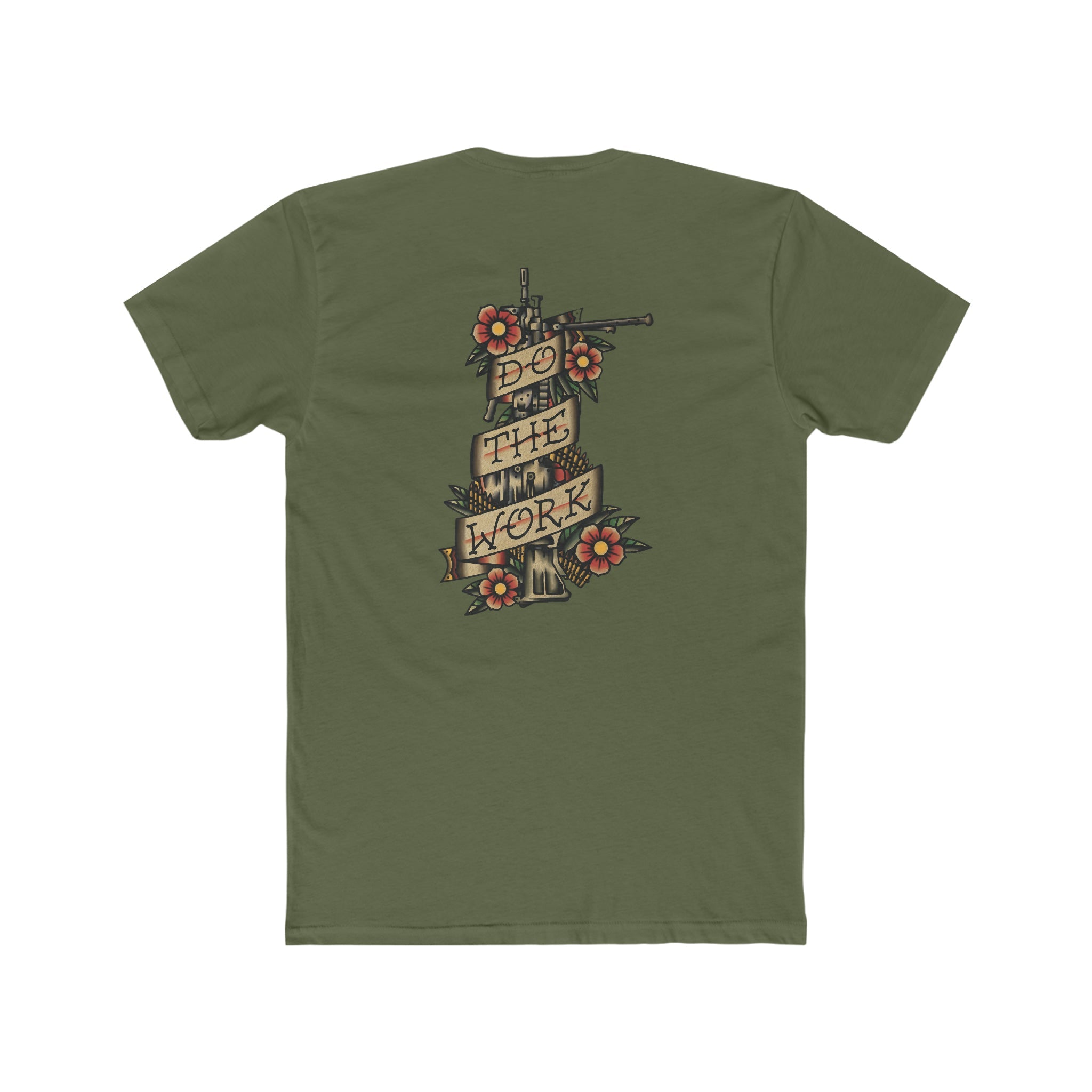 "Do the Work" With M249 Saw - Crew Tee