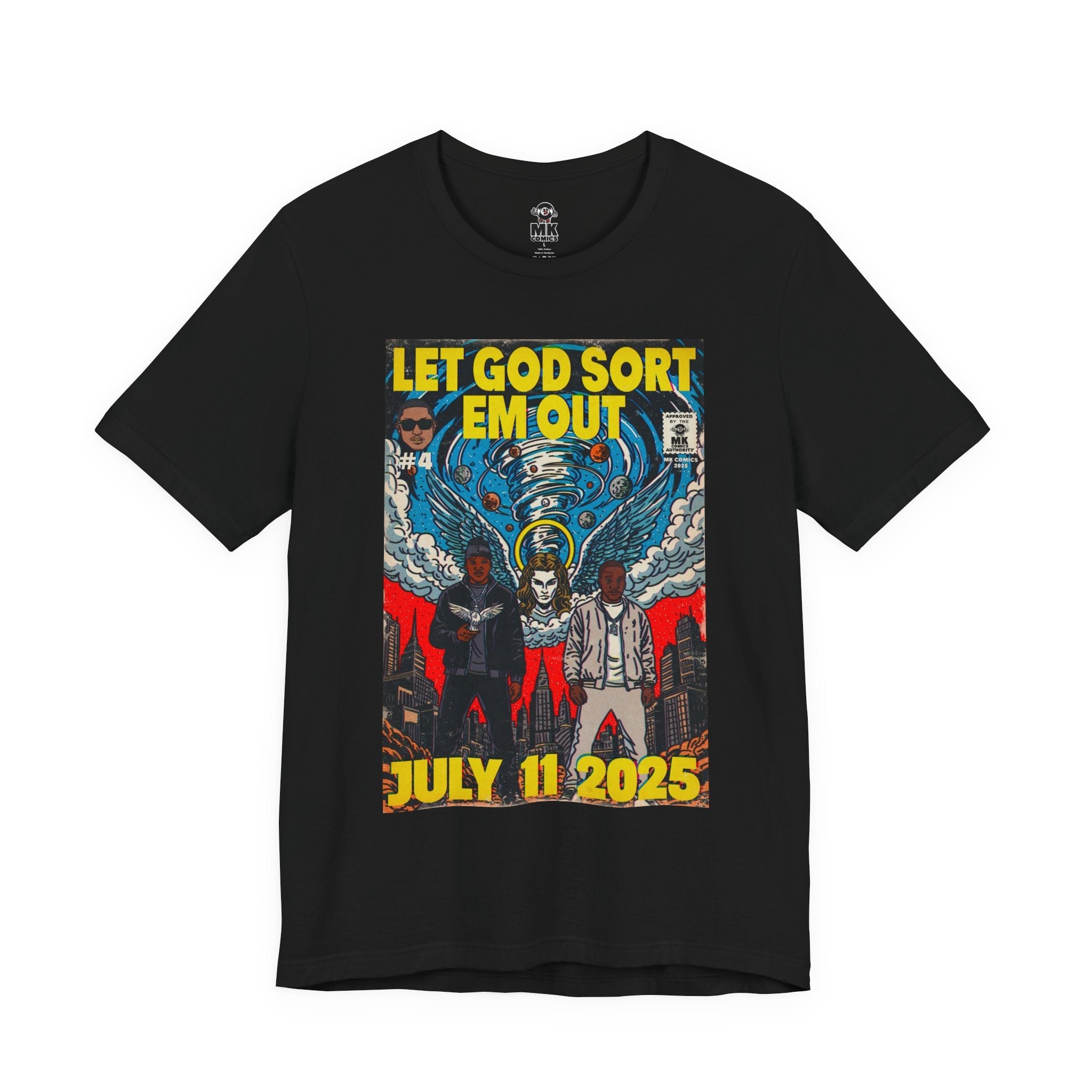 Let God Sort Em Out - Unisex Jersey Short Sleeve Tee