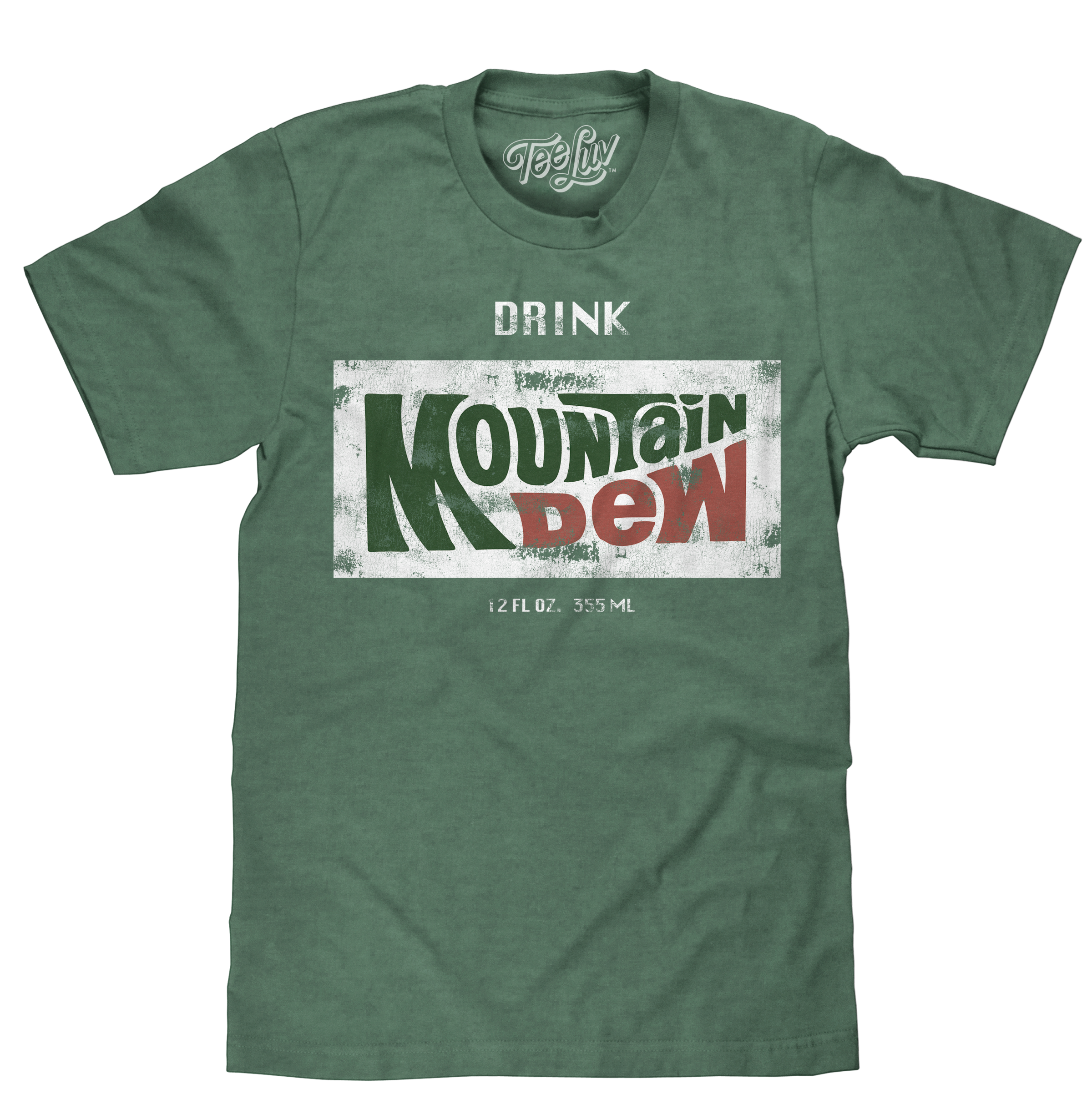 Drink Mountain Dew Logo T-Shirt - Green