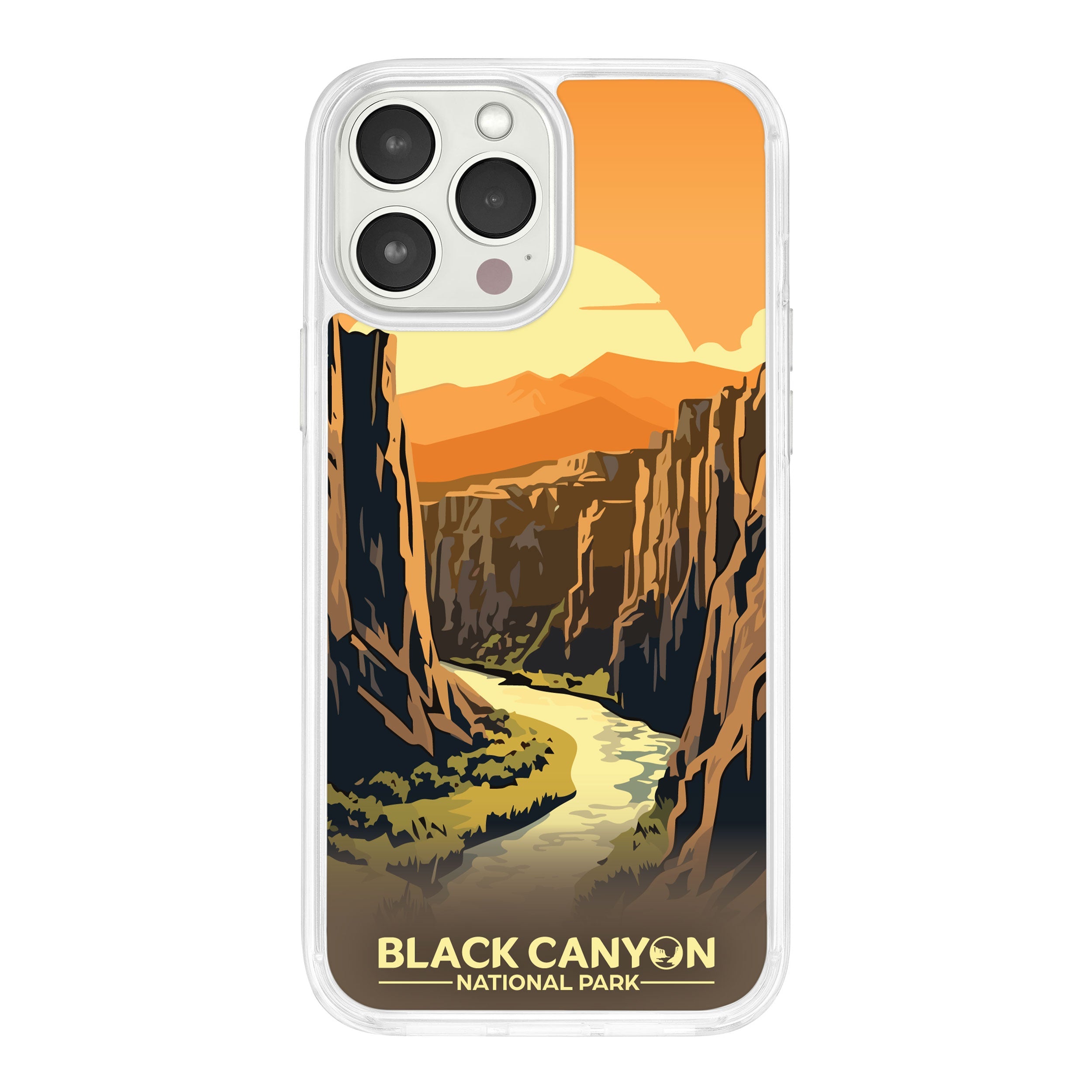 National Parks Black Canyon HD Apple iPhone 11 Series Phone Case