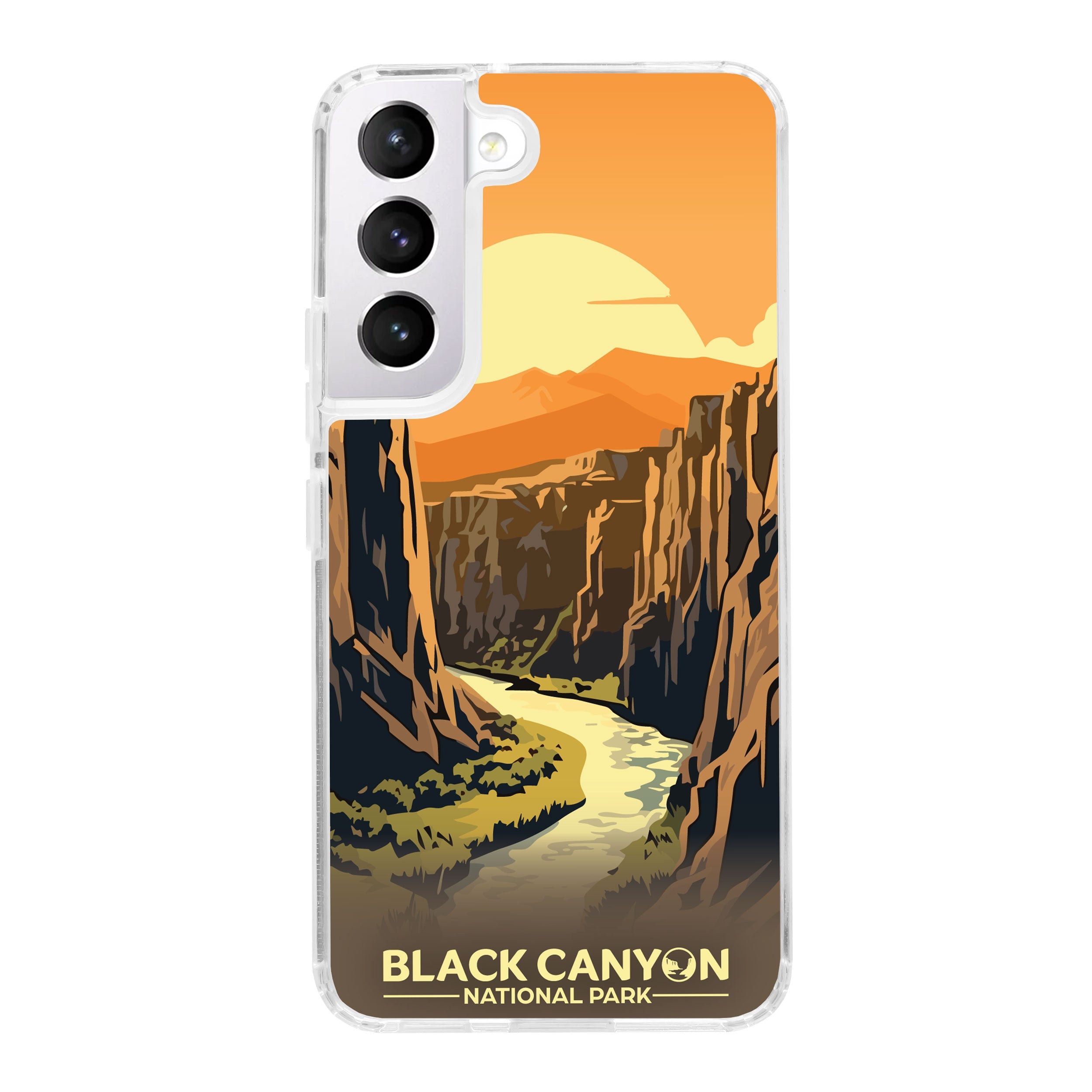 National Parks Black Canyon HD Samsung Galaxy S21 Phone Case