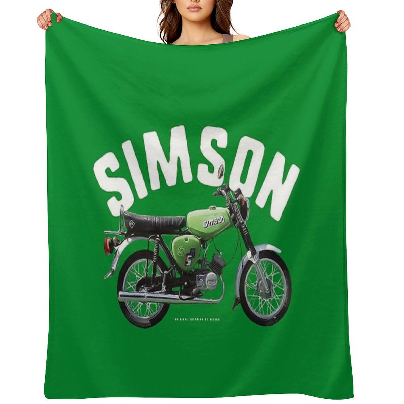 Simson S51 Elektronik Throw Blanket