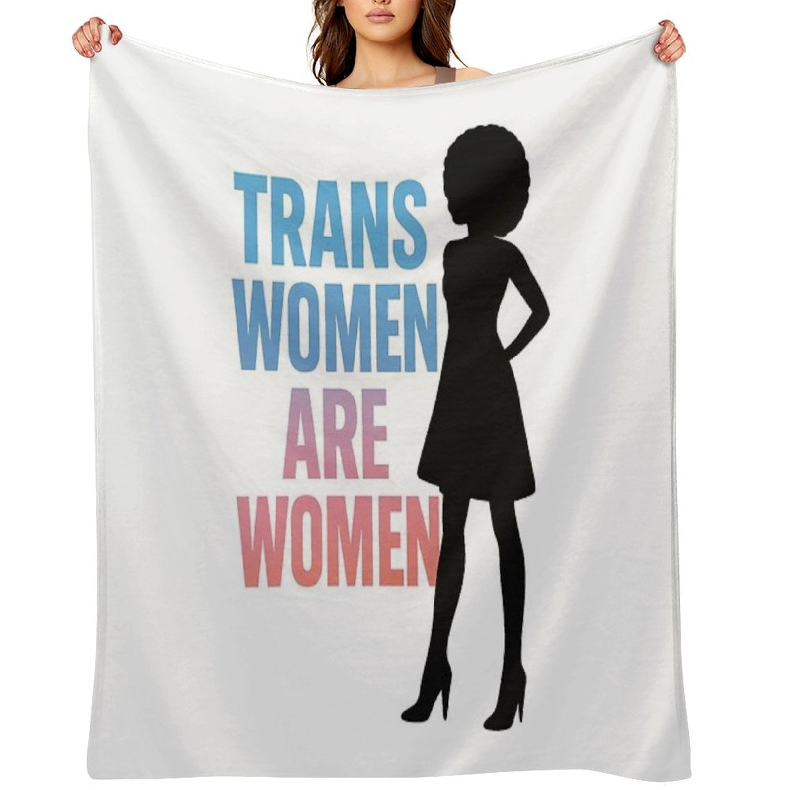 Trans Women Are Women Throw Blanket