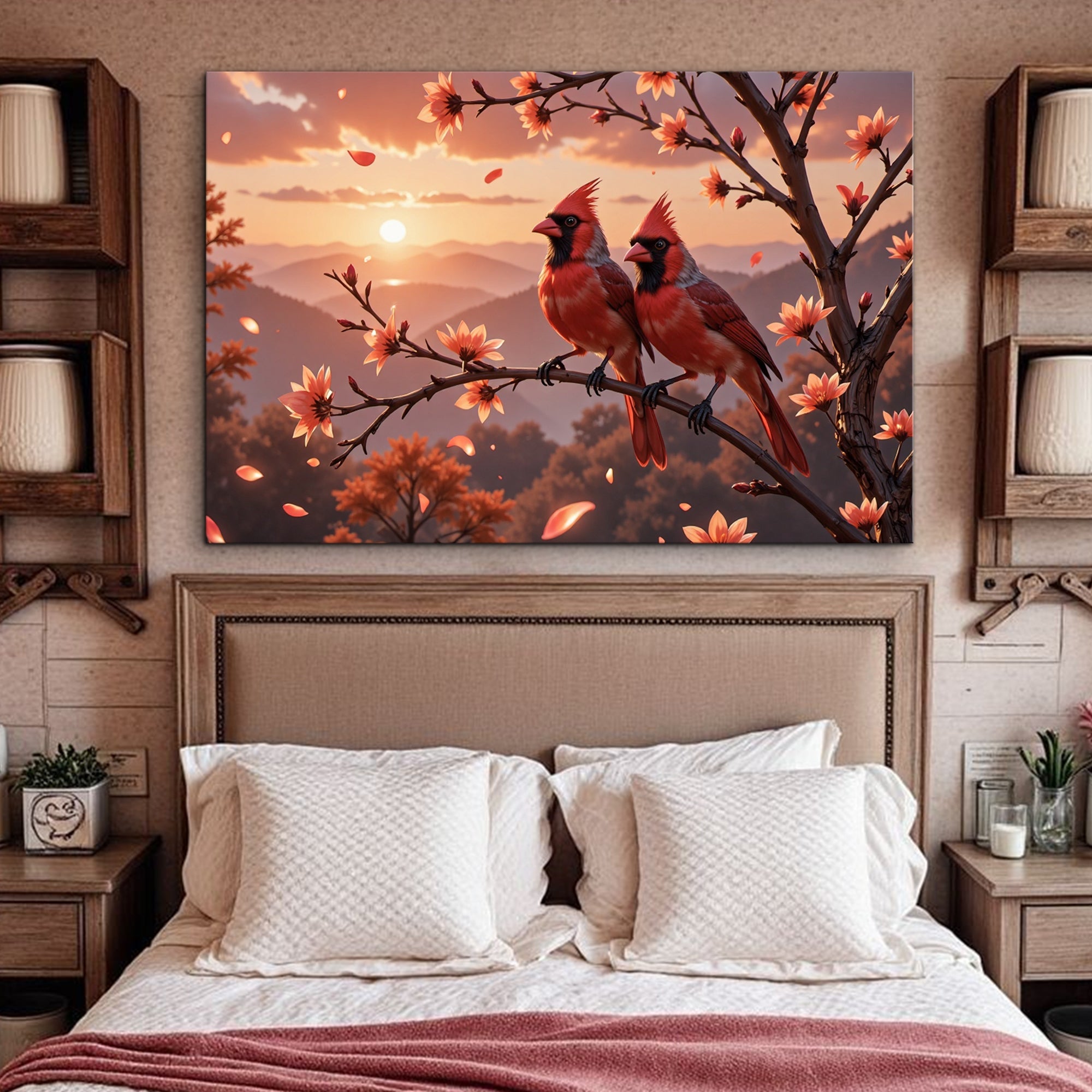 3D CARDINALS WALL ART III