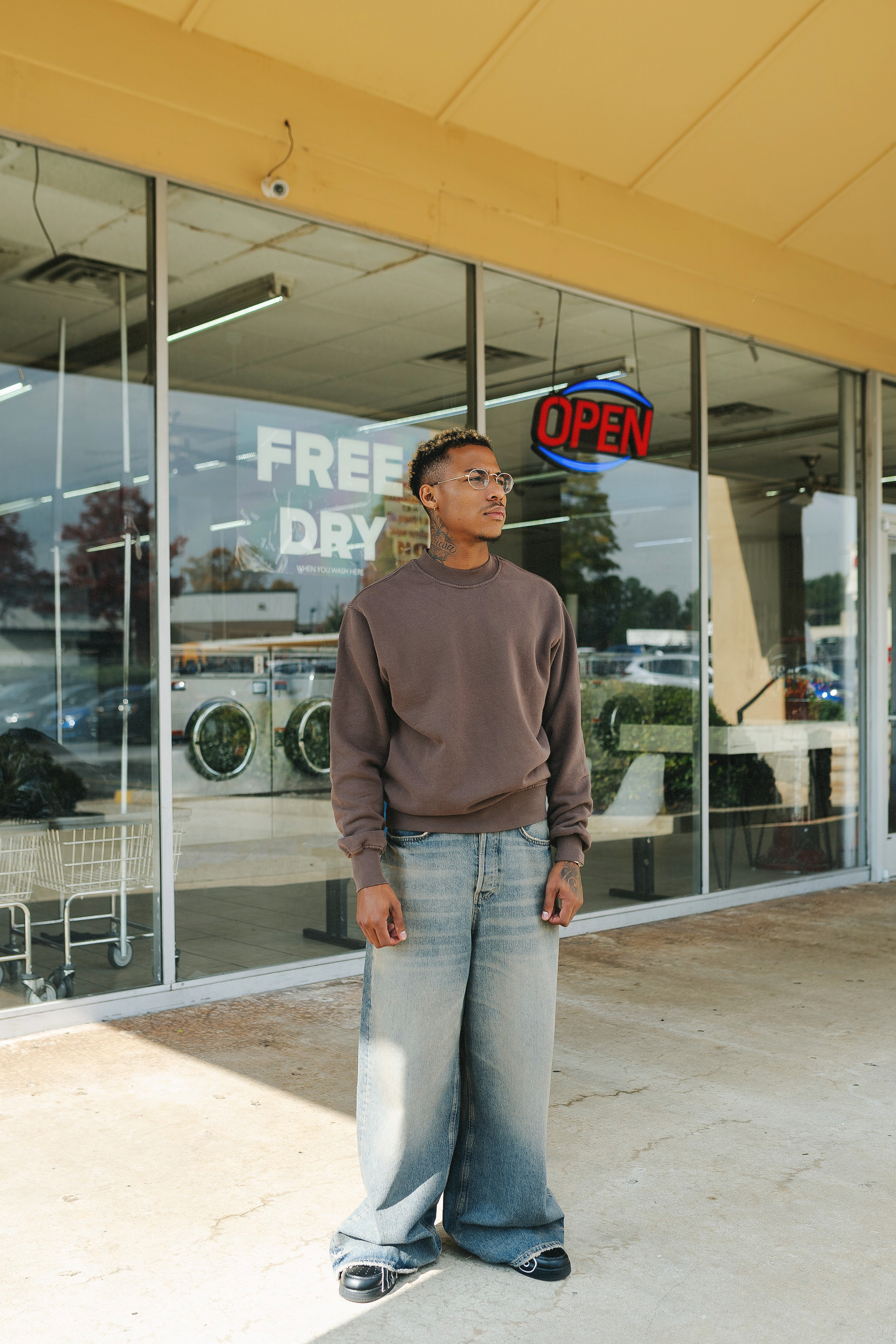 Garment Dye Crewneck