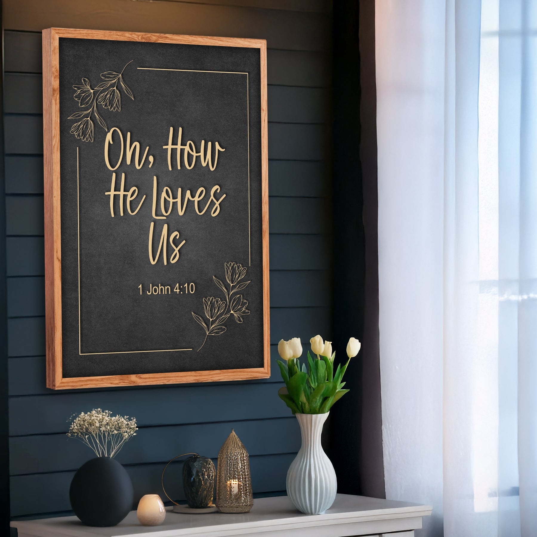 1 JOHN 4:9-10 OH HOW HE LOVES US FAITH SIGN III