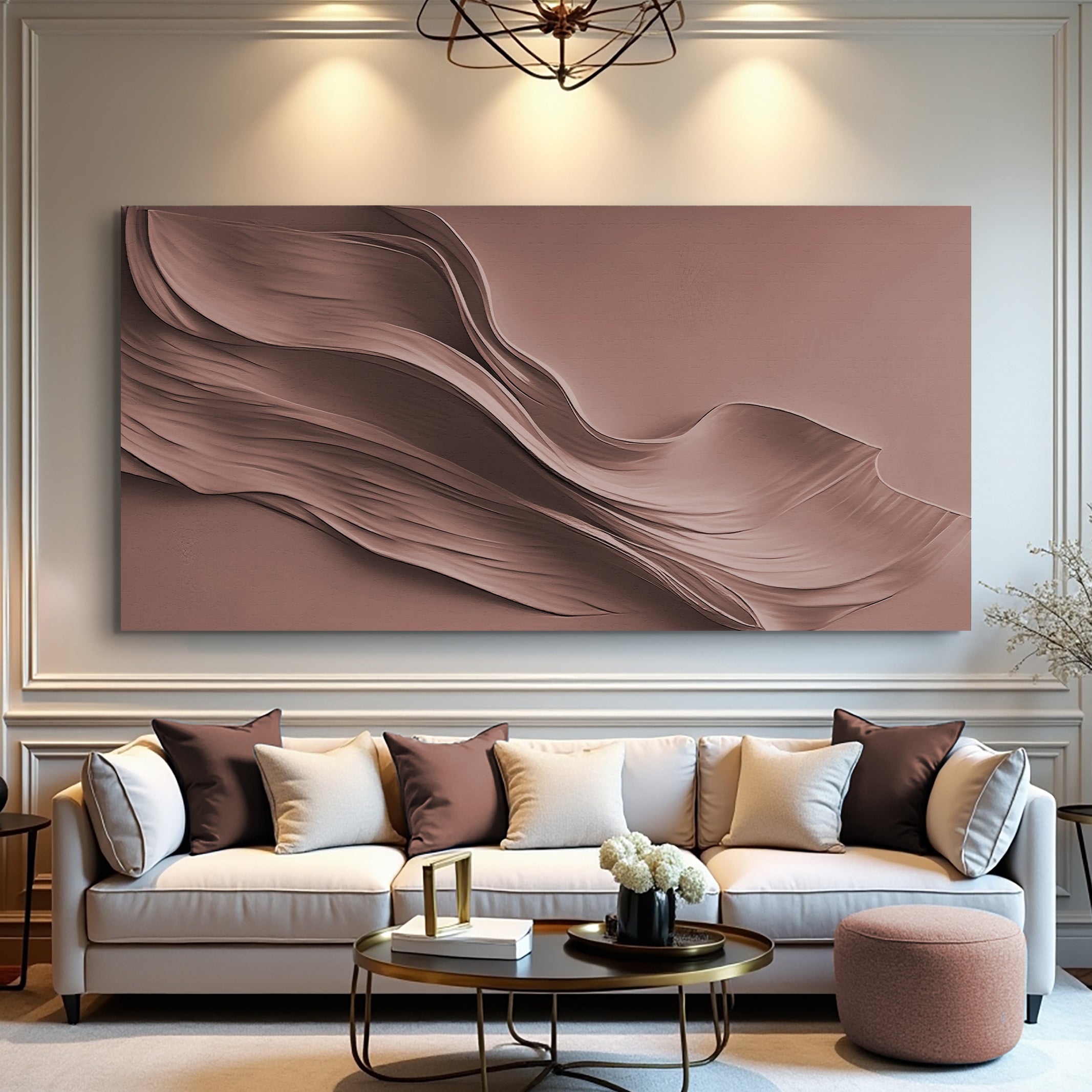 Warm Terracotta Minimalist Wall Art