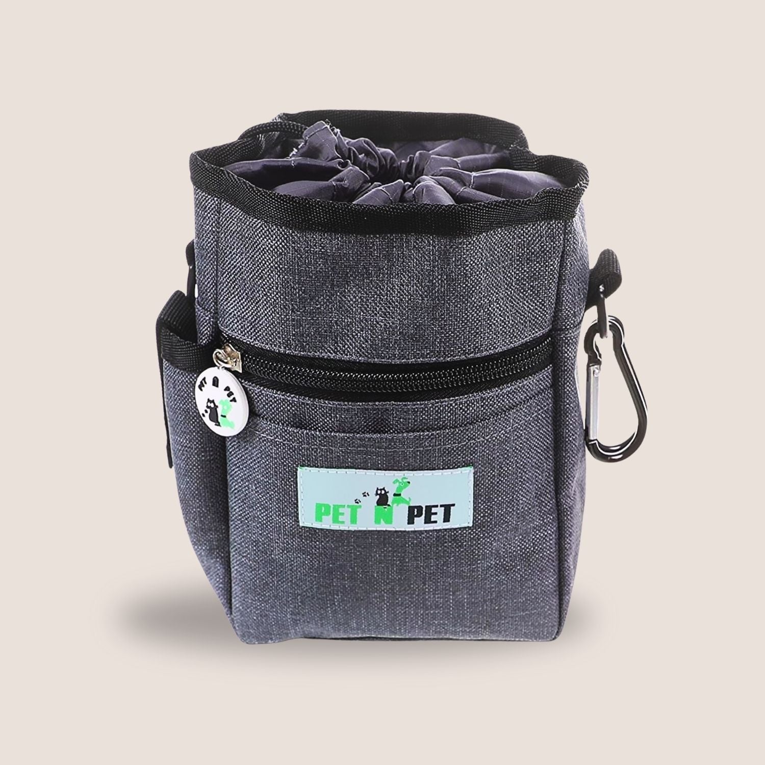 Dog Treat Pouch with 3 Rolls of Poop Bags
