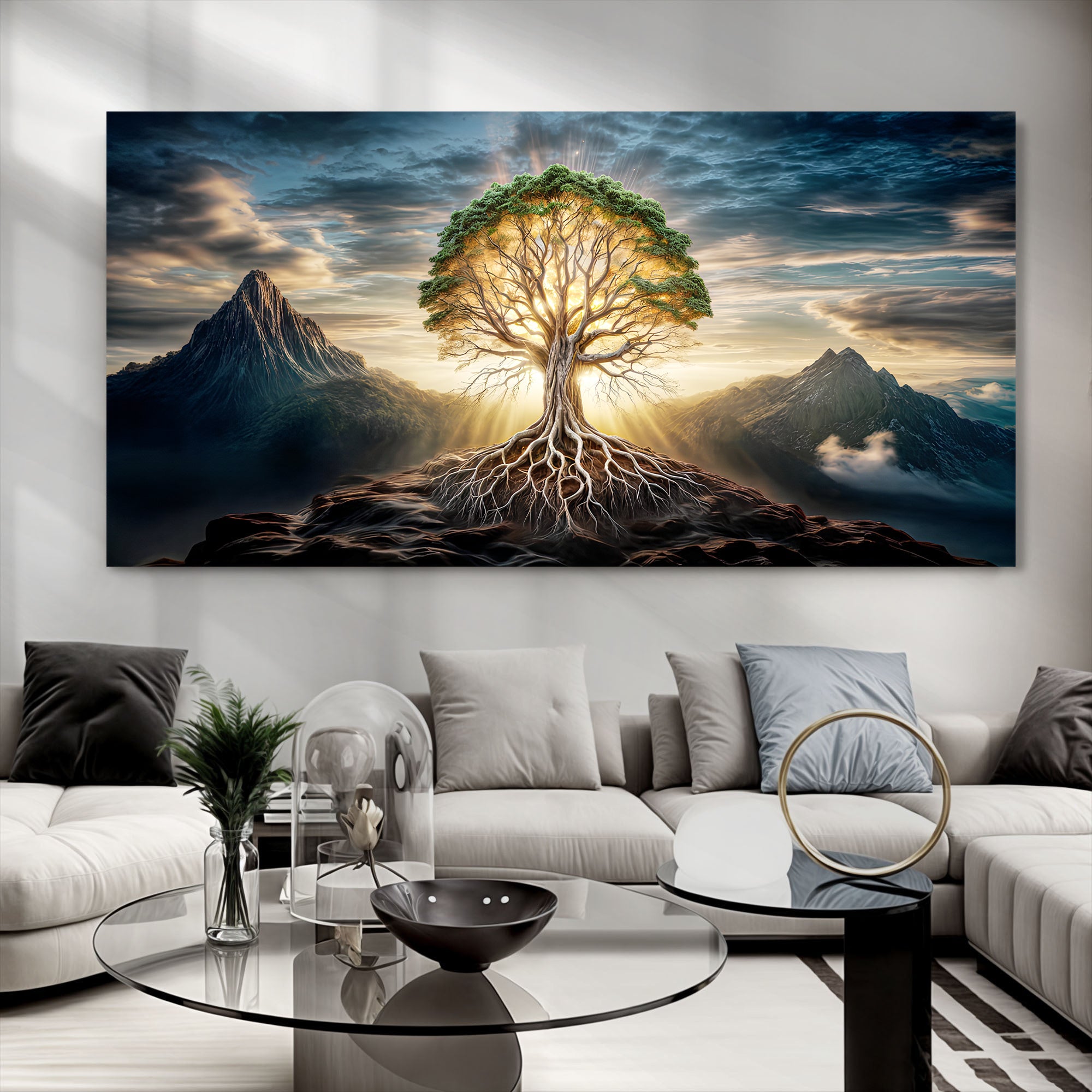 Burning Bush - Faith Wall Art VIII