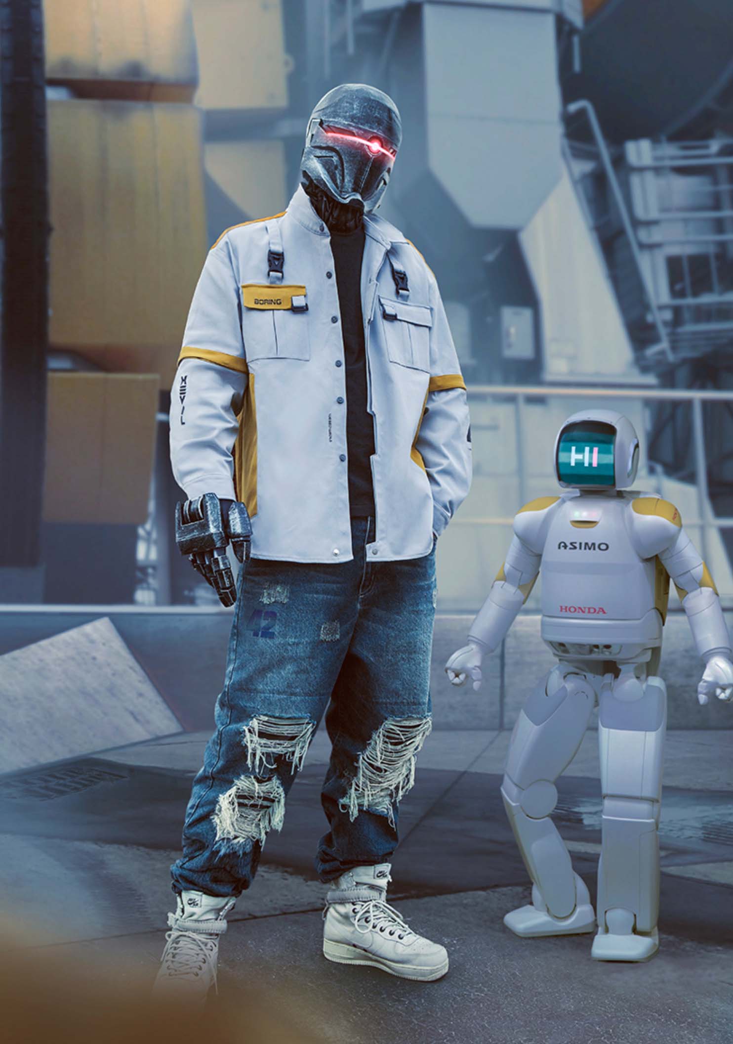 ApeqJ508 Boring Robot Jacket