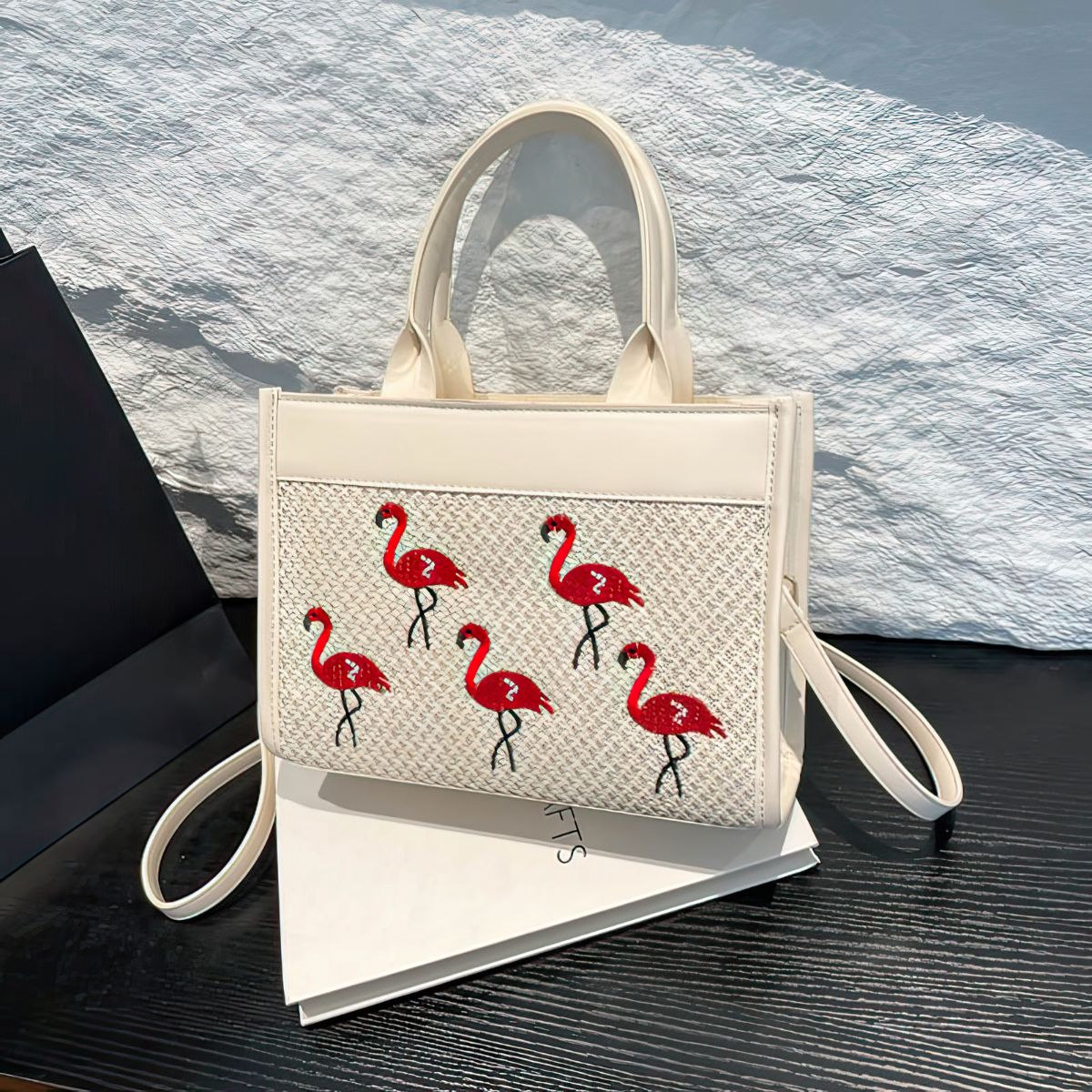 Classic Flamingo Purse