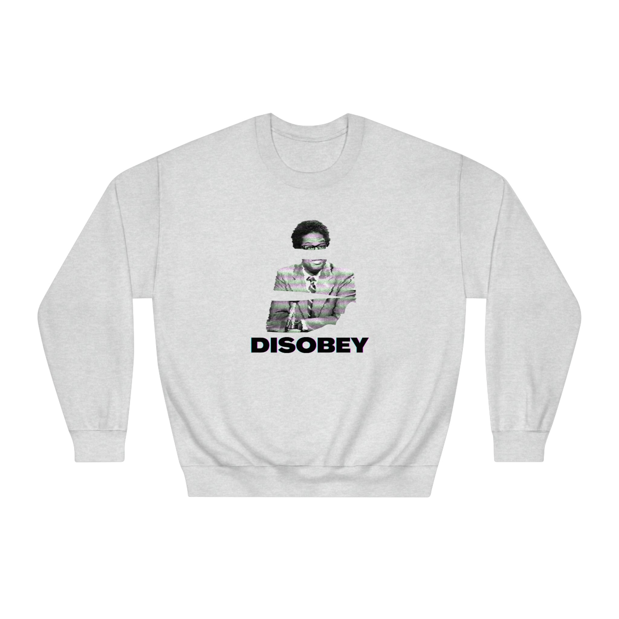 &amp;quot;DISOBEY&amp;quot; Sowell DryBlend® Crewneck Sweatshirt
