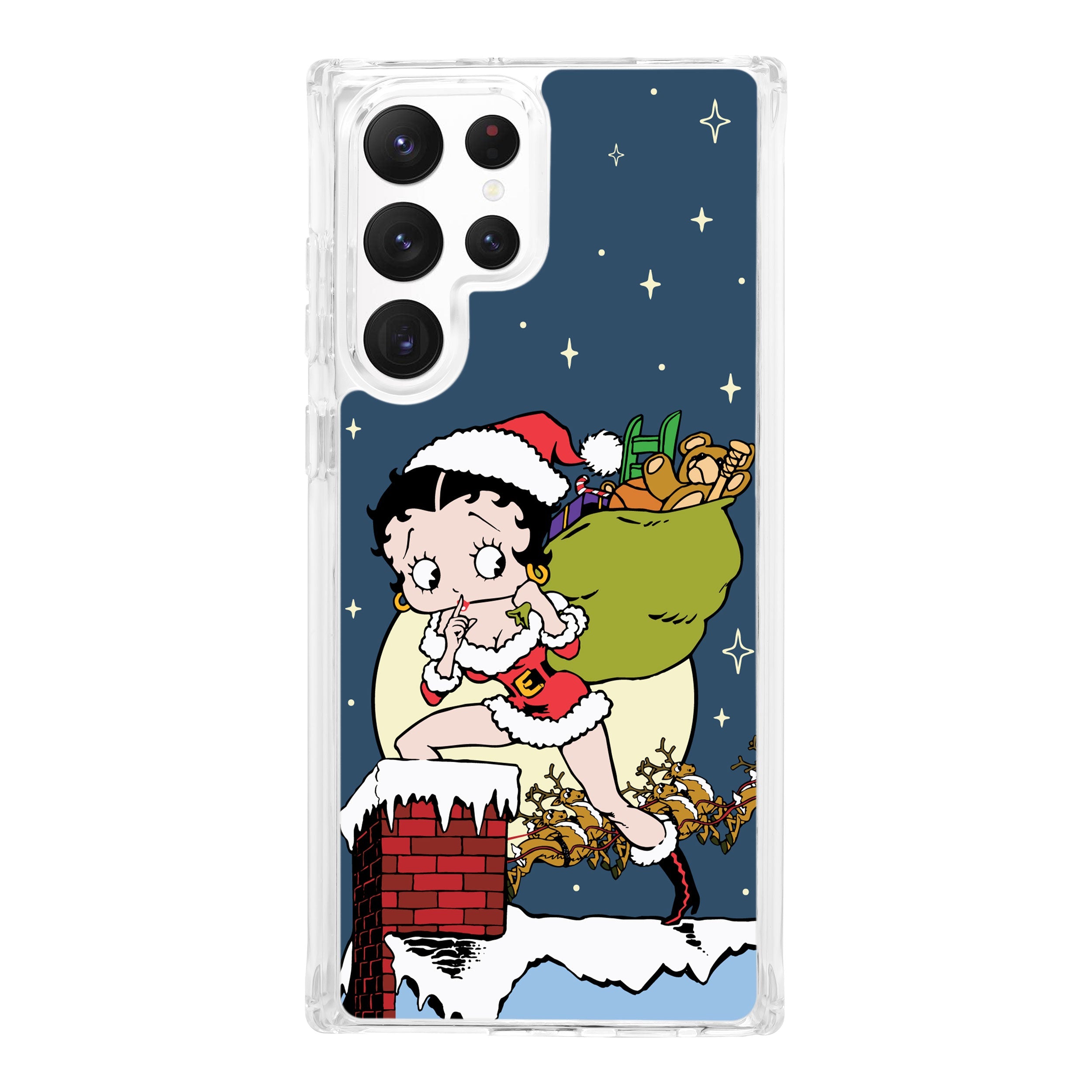 Betty Boop Happy Holidays HD Samsung Galaxy S22 Phone Case