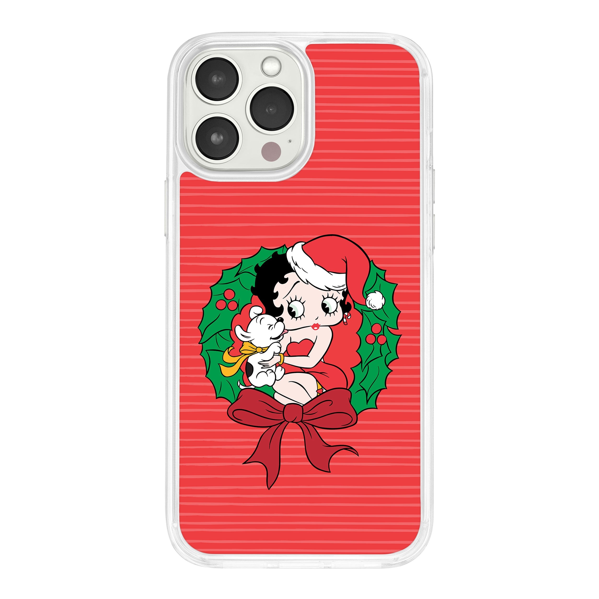 Betty Boop Christmas HD Apple iPhone 14 Series Mag-Safe Phone Case