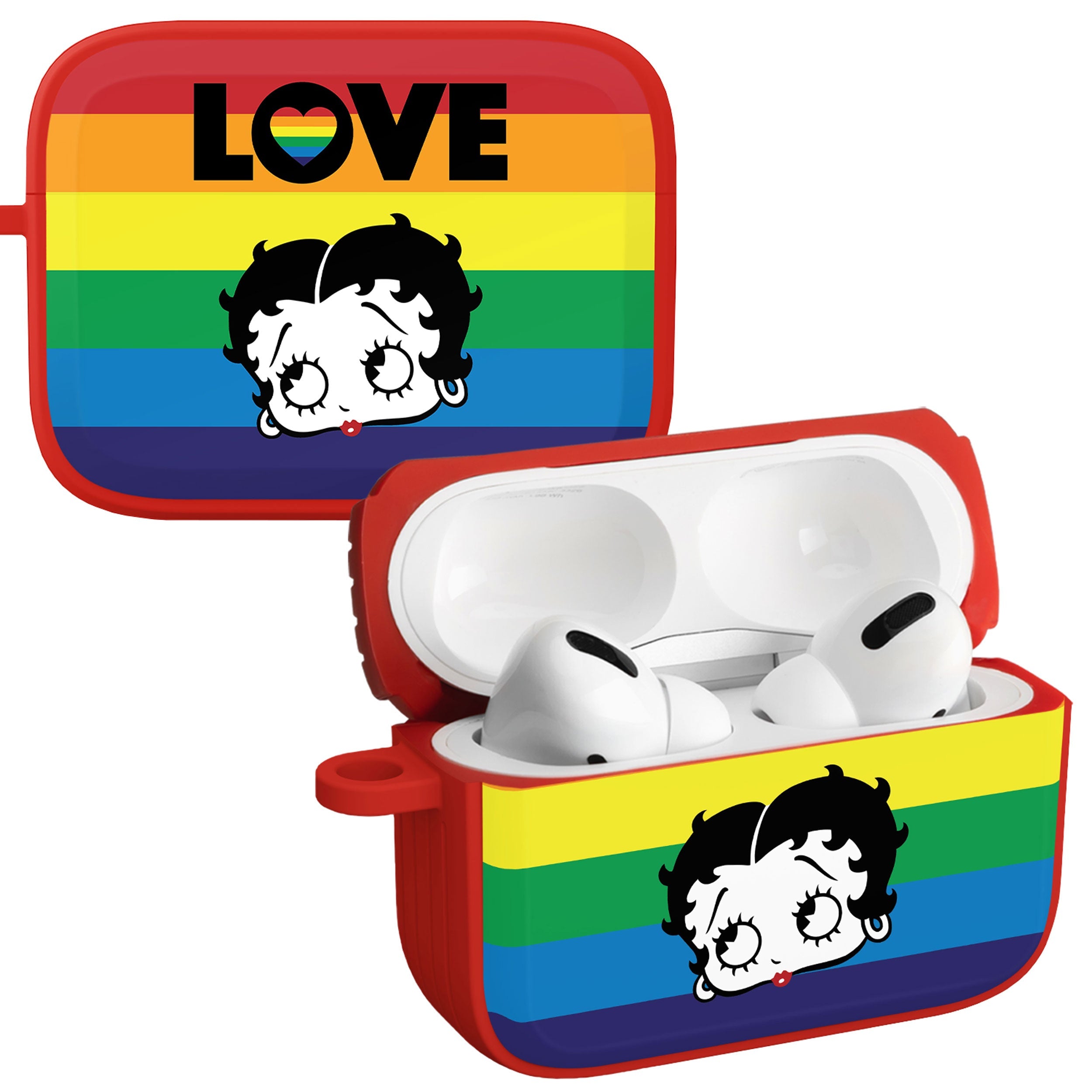 Betty Boop Pride HDX Apple AirPods Pro 1 &amp;amp; 2 Case Cover