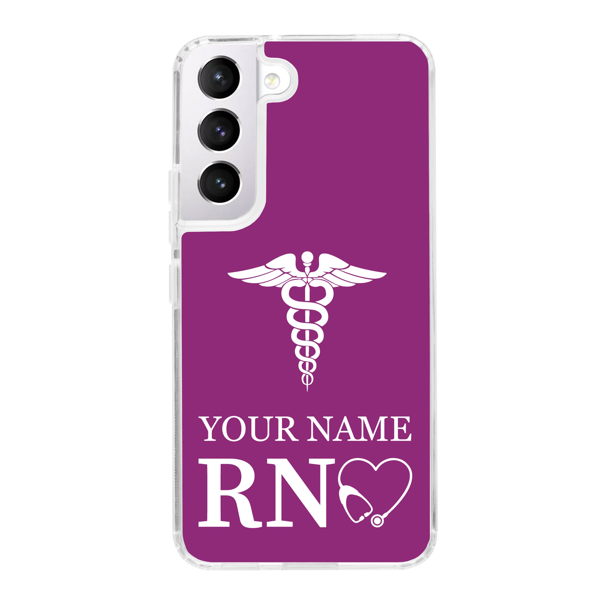 Nurse HD Custom Name Samsung Galaxy S22 Phone Case
