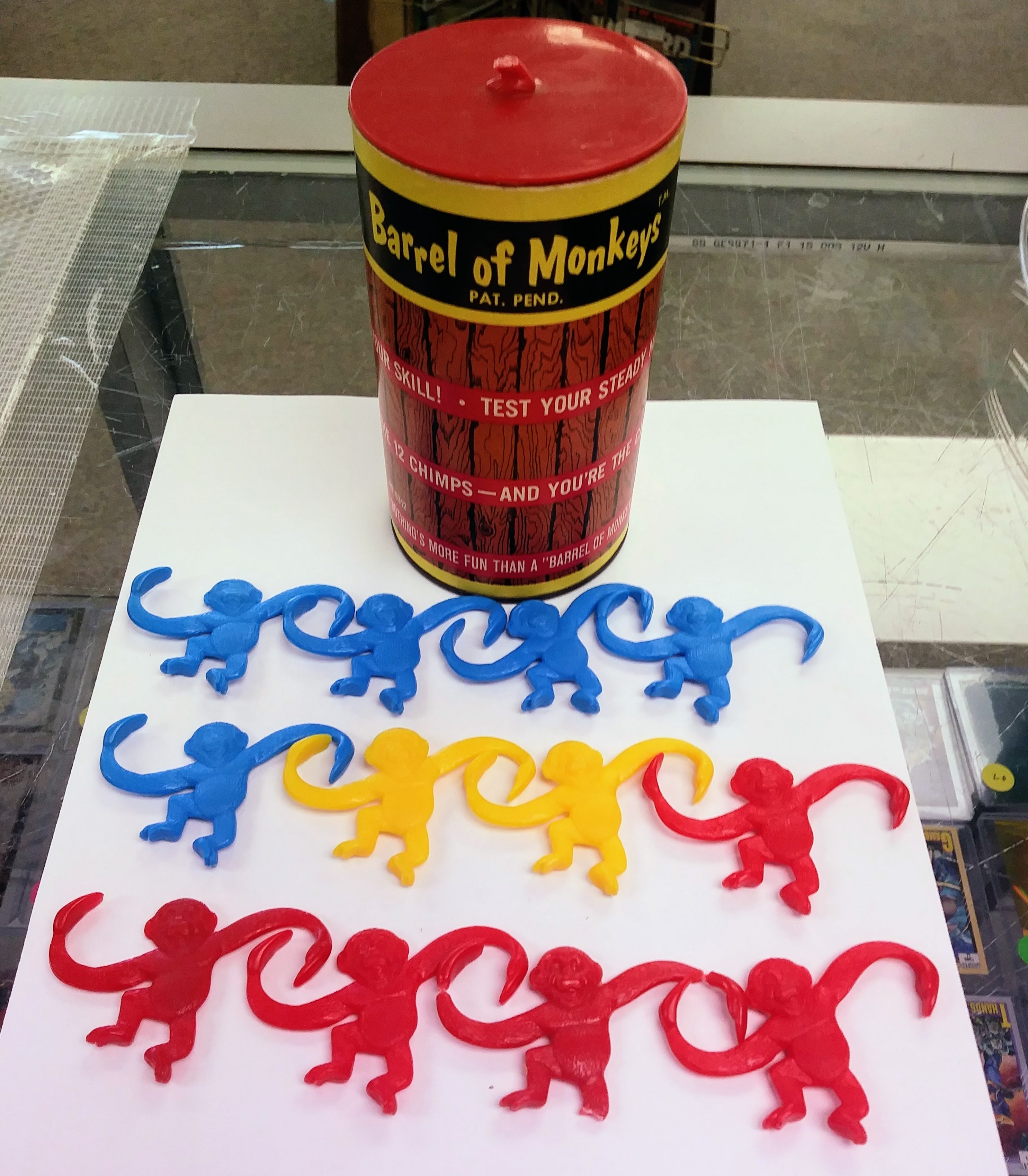 Barrel of Monkeys game