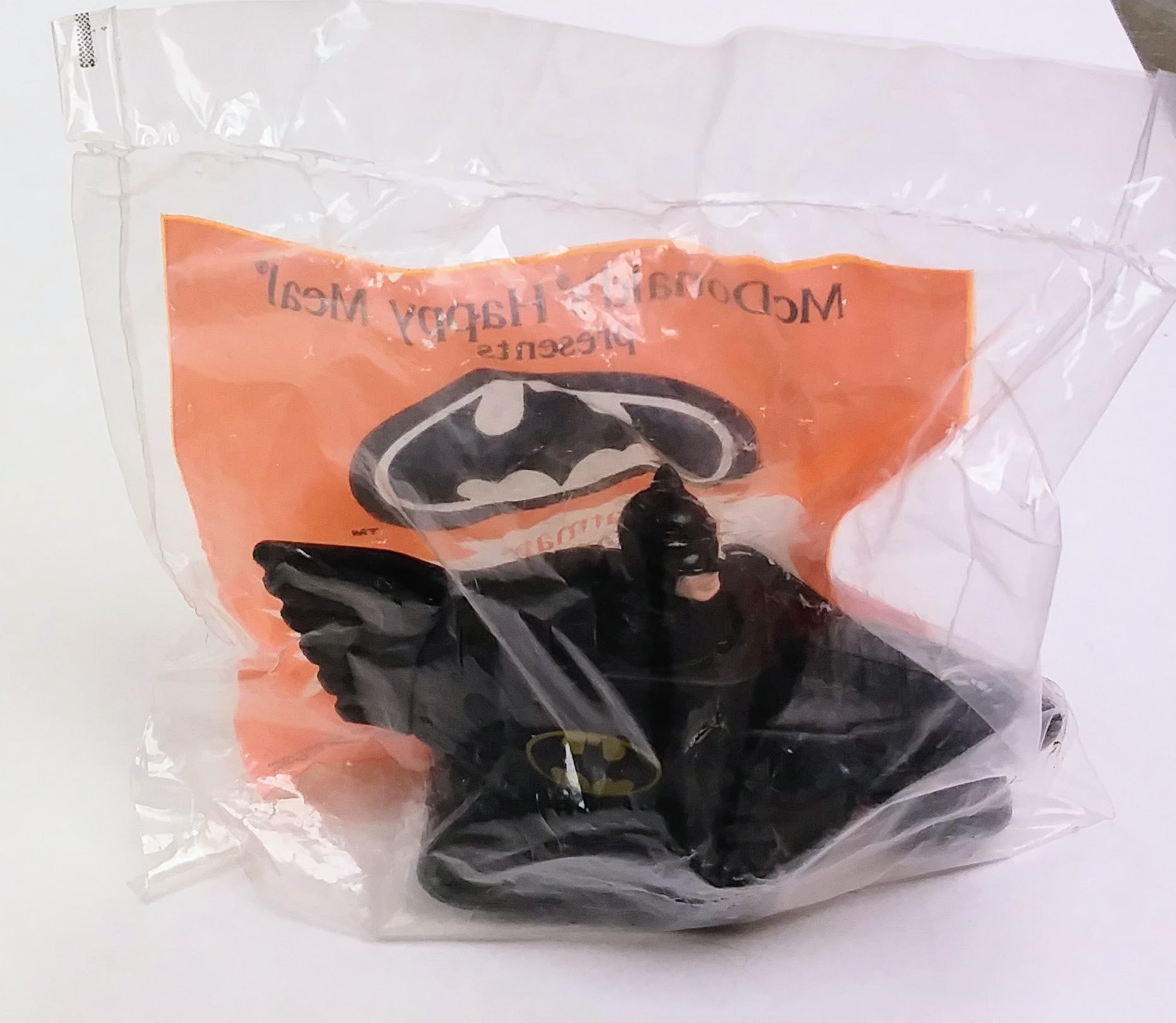 DC Happy Meal toy - Batman Press &amp;amp; Go Car (Bagged)