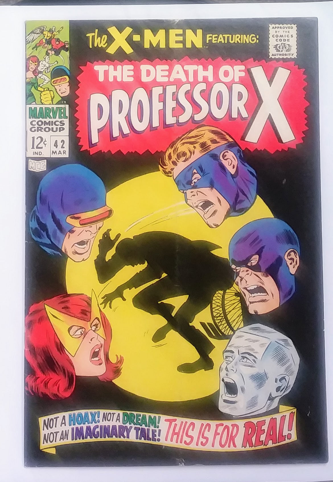 X-Men #042, Marvel Comics (March 1968, G/VG)