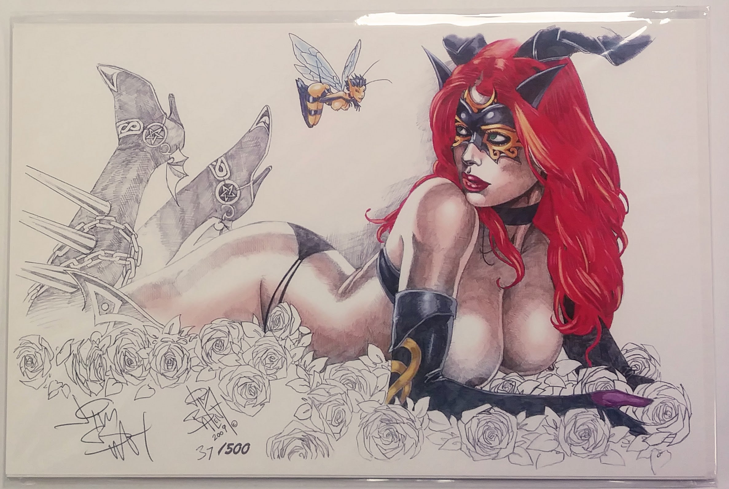 Jim Balent Art Print - Tarot Witch (Garden Pest)