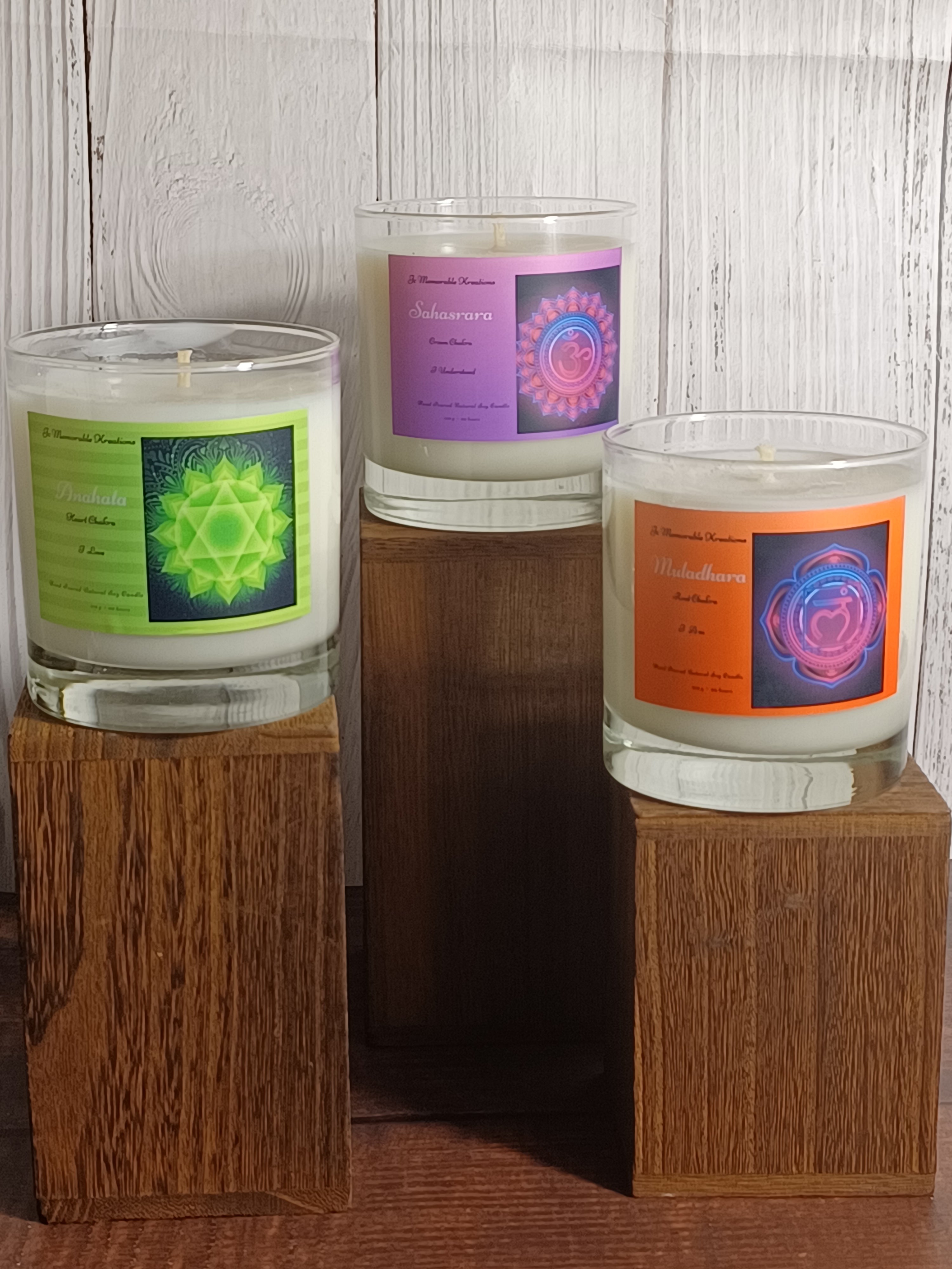 Chakra Soy Wax Candle