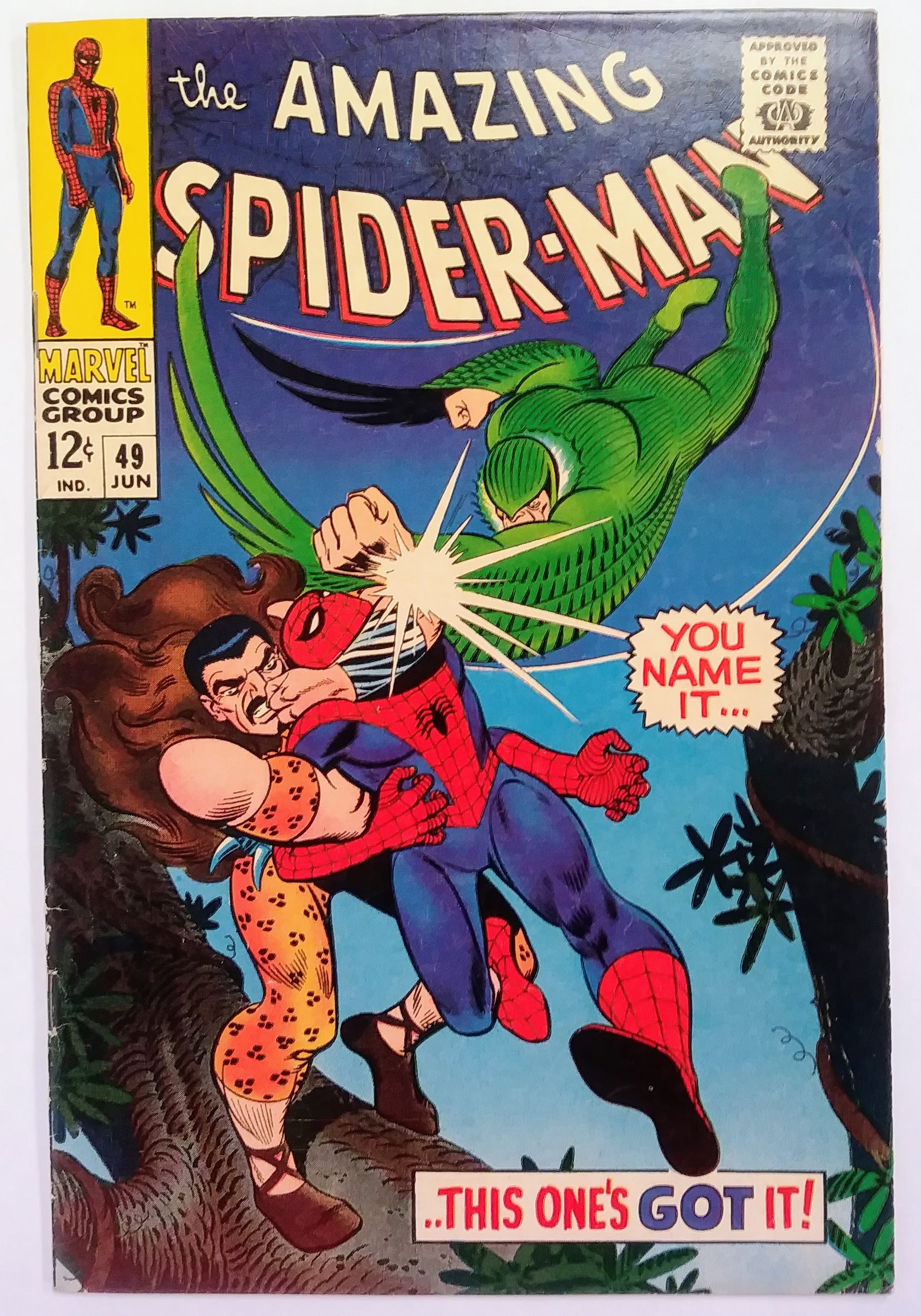 Amazing Spider-Man #049, Marvel Comics (June 1967, VG+)