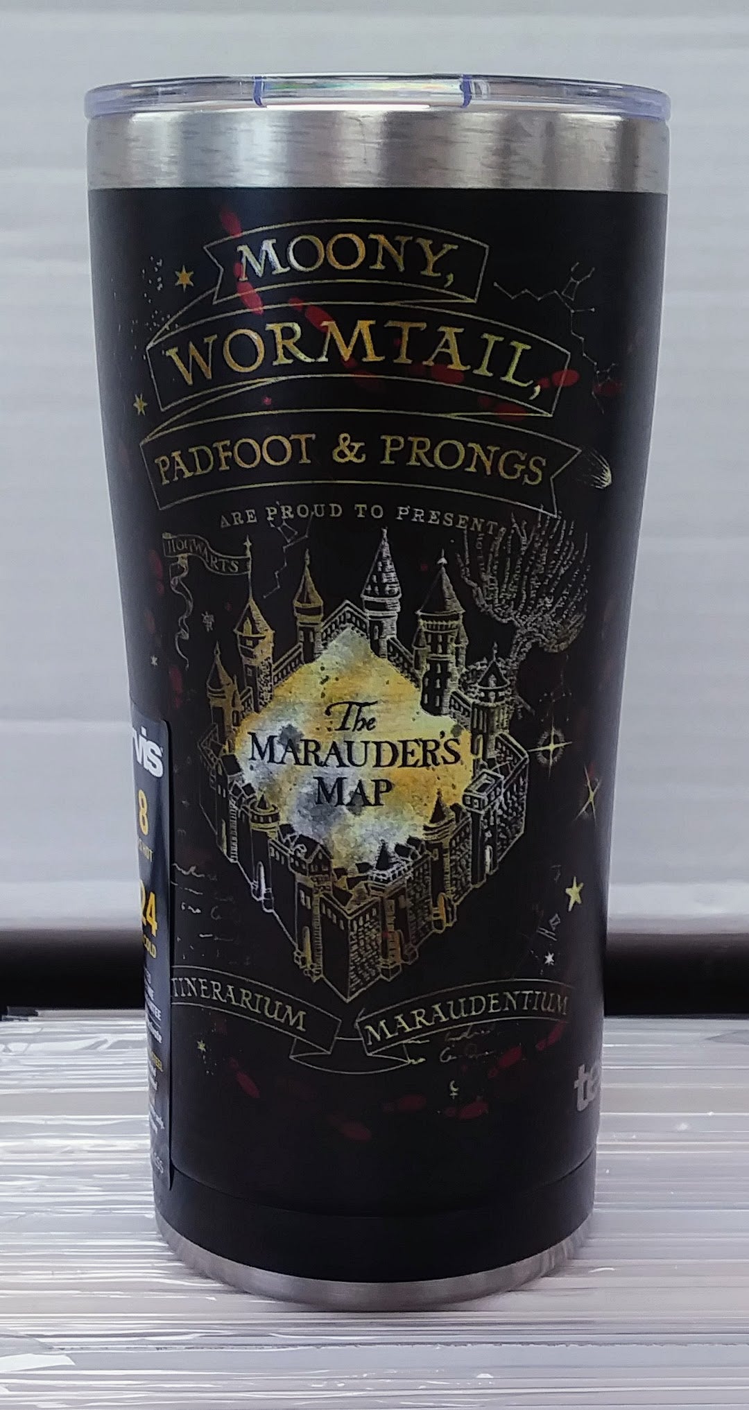 Harry Potter Tervis Tumbler - Marauder&amp;#39;s Map (Black)