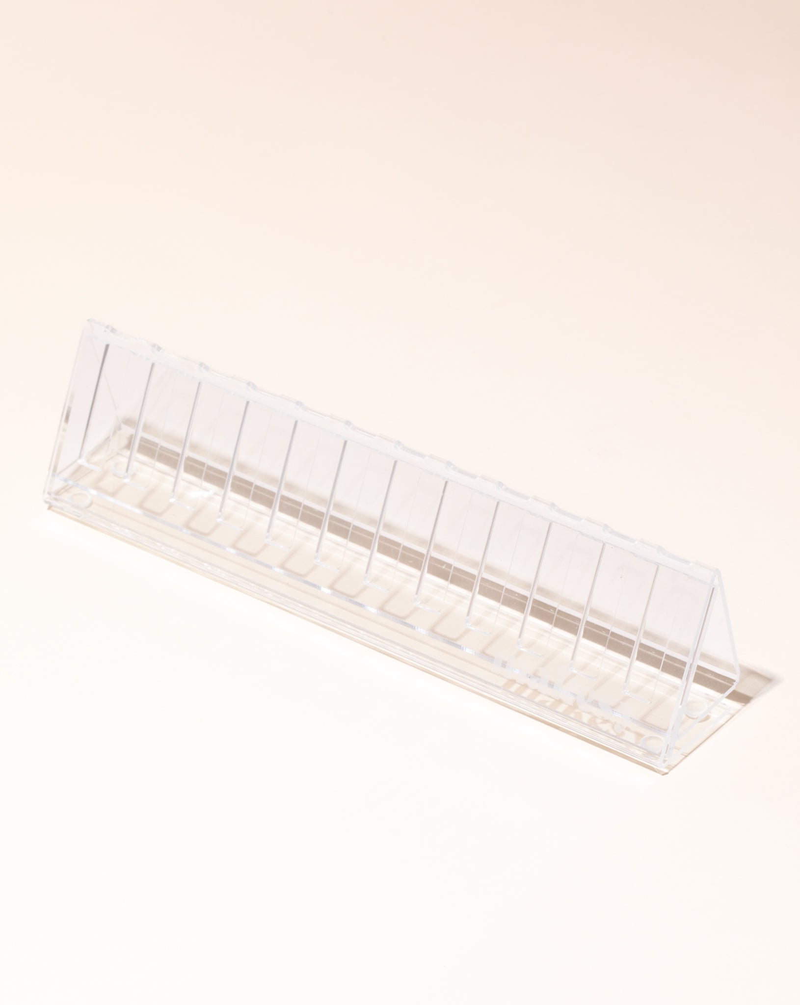 translucent blotter strip holder