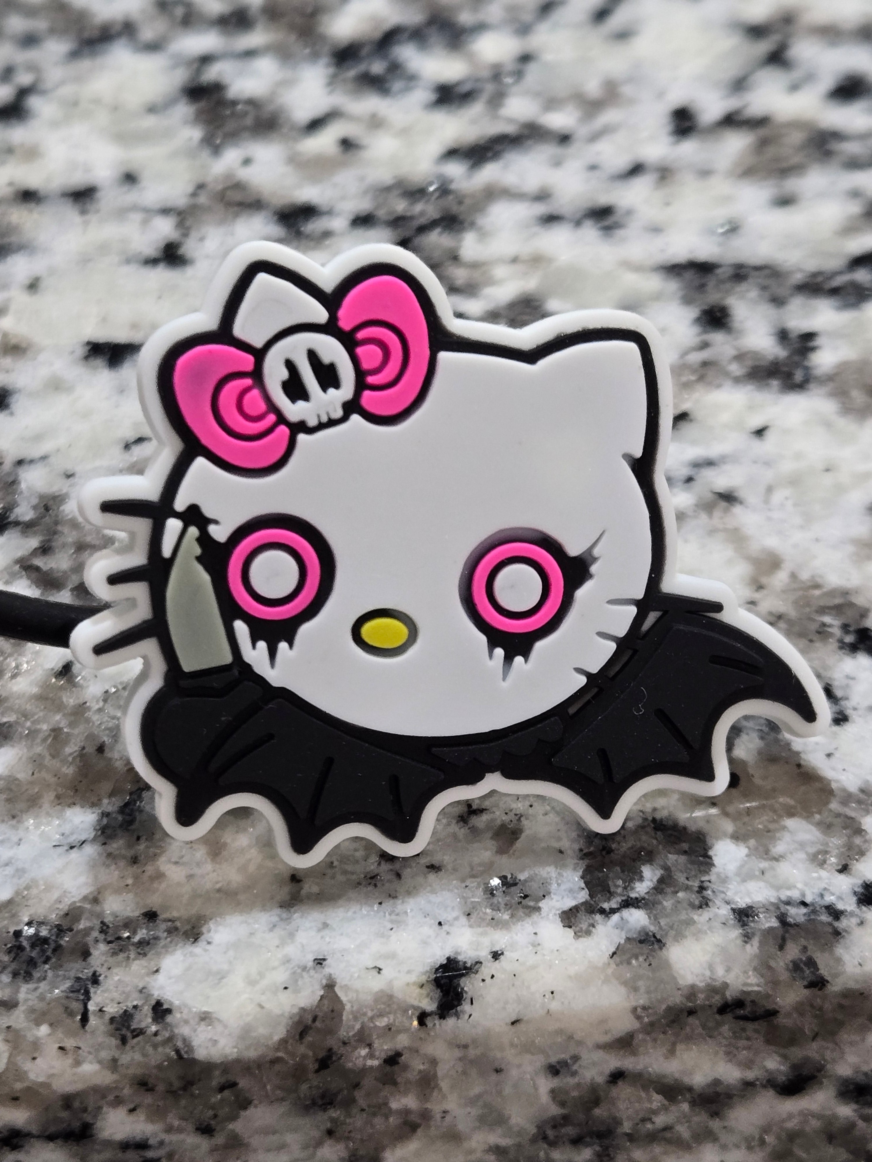 10MM GothKitty Silicone Strawtopper