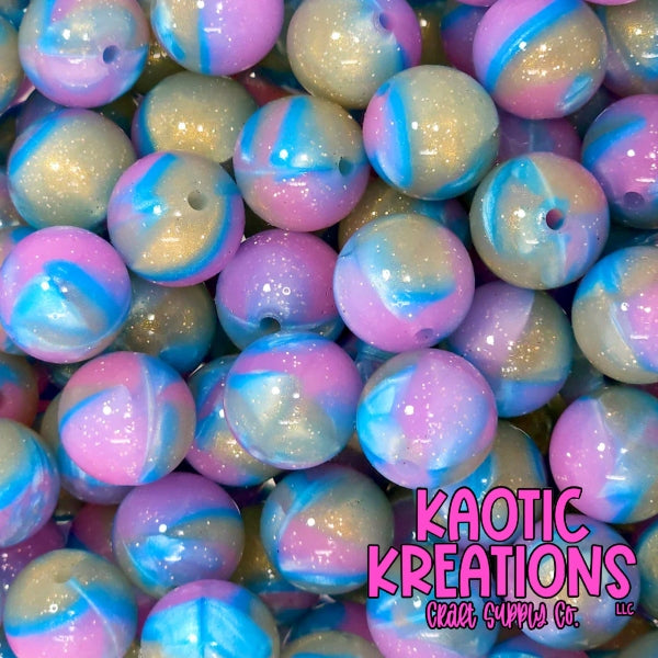 J3 BLUE/PURPLE SWIRL 15MM GLITTER JELLY (1ct)