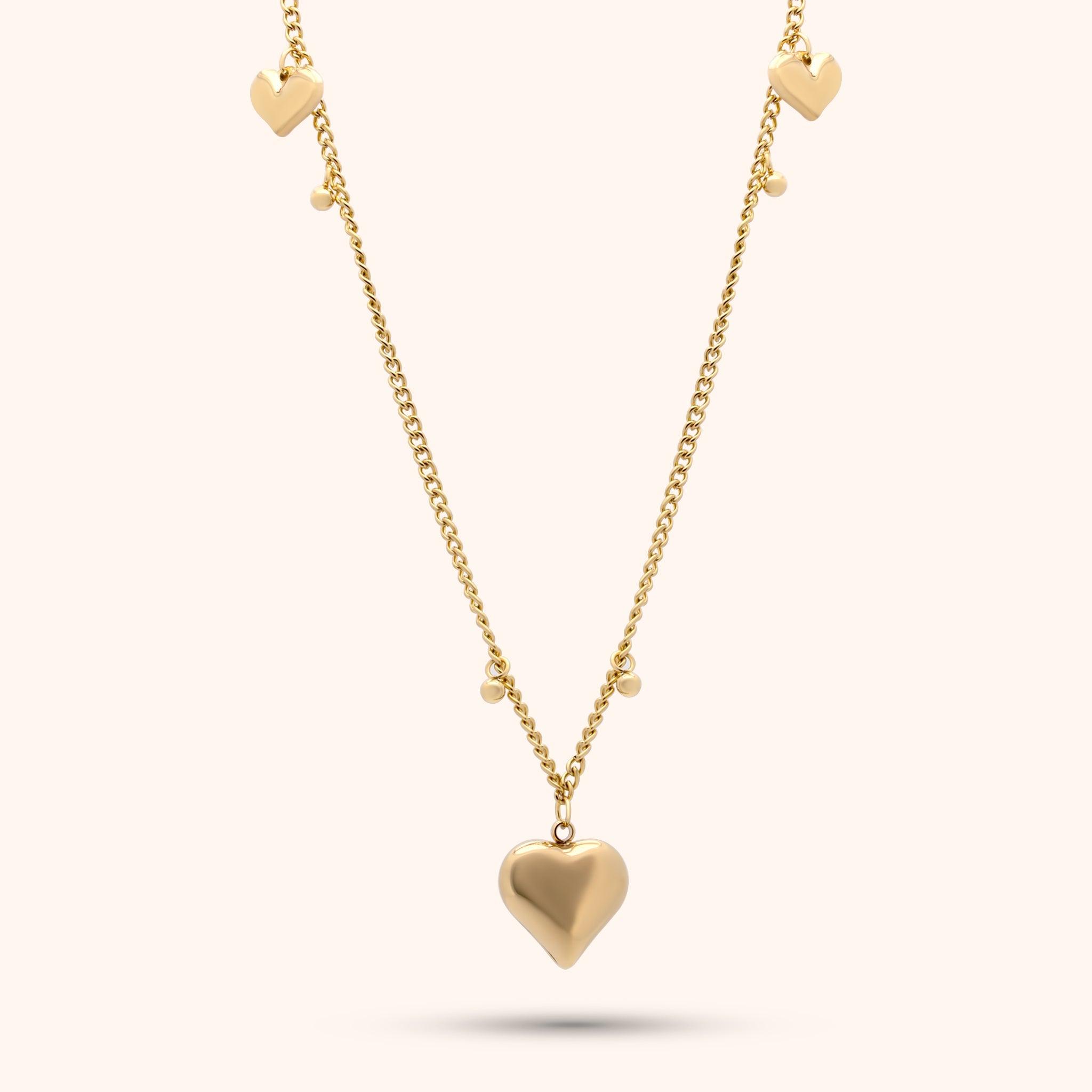 Linked Hearts Necklace