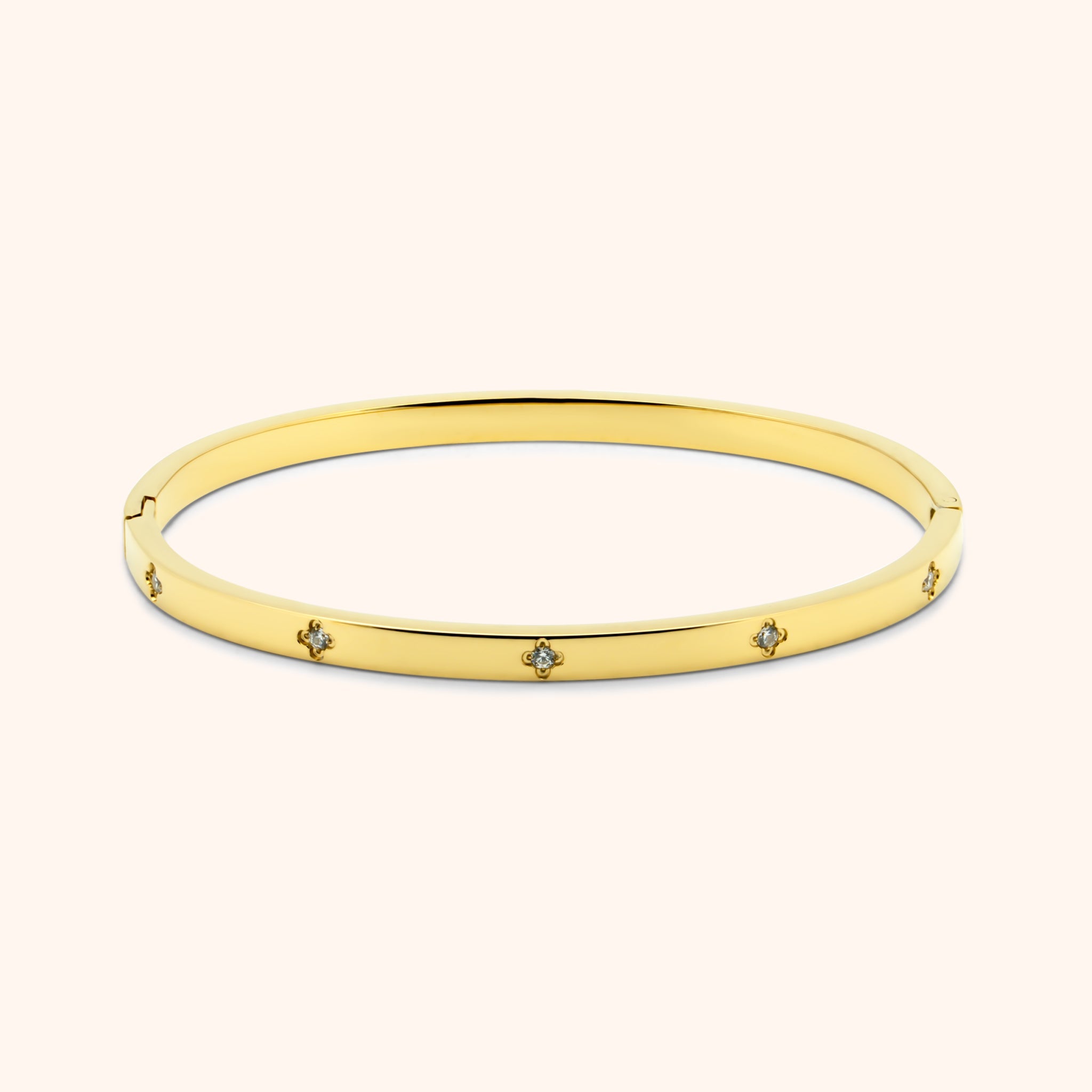 Clover Bangle Bracelet