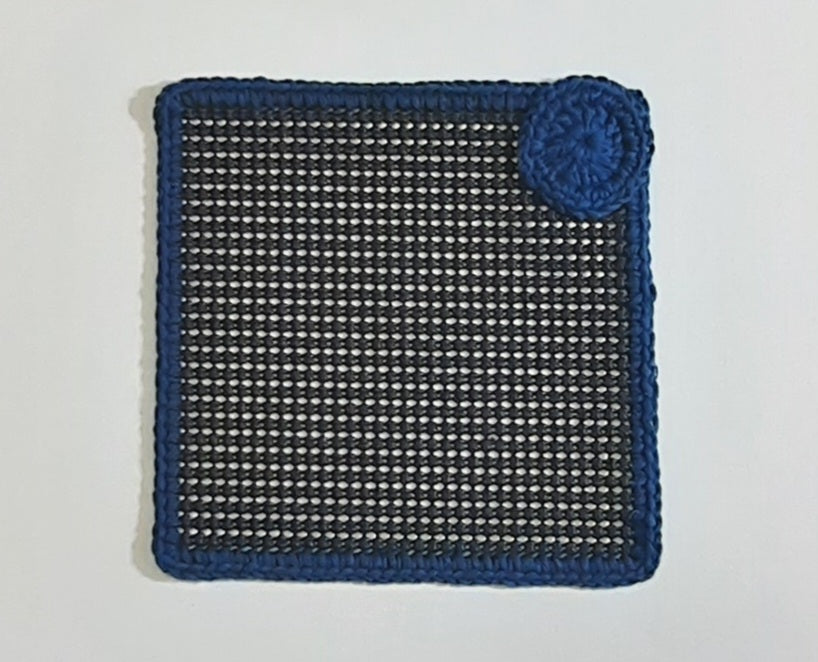 Jar Gripper with Magnet: Black/Navy Blue Trim