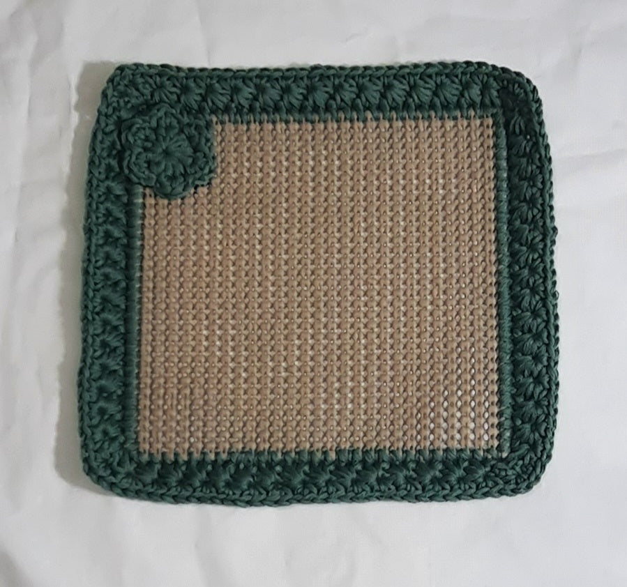 Jar Gripper with Magnet: Green/Brown