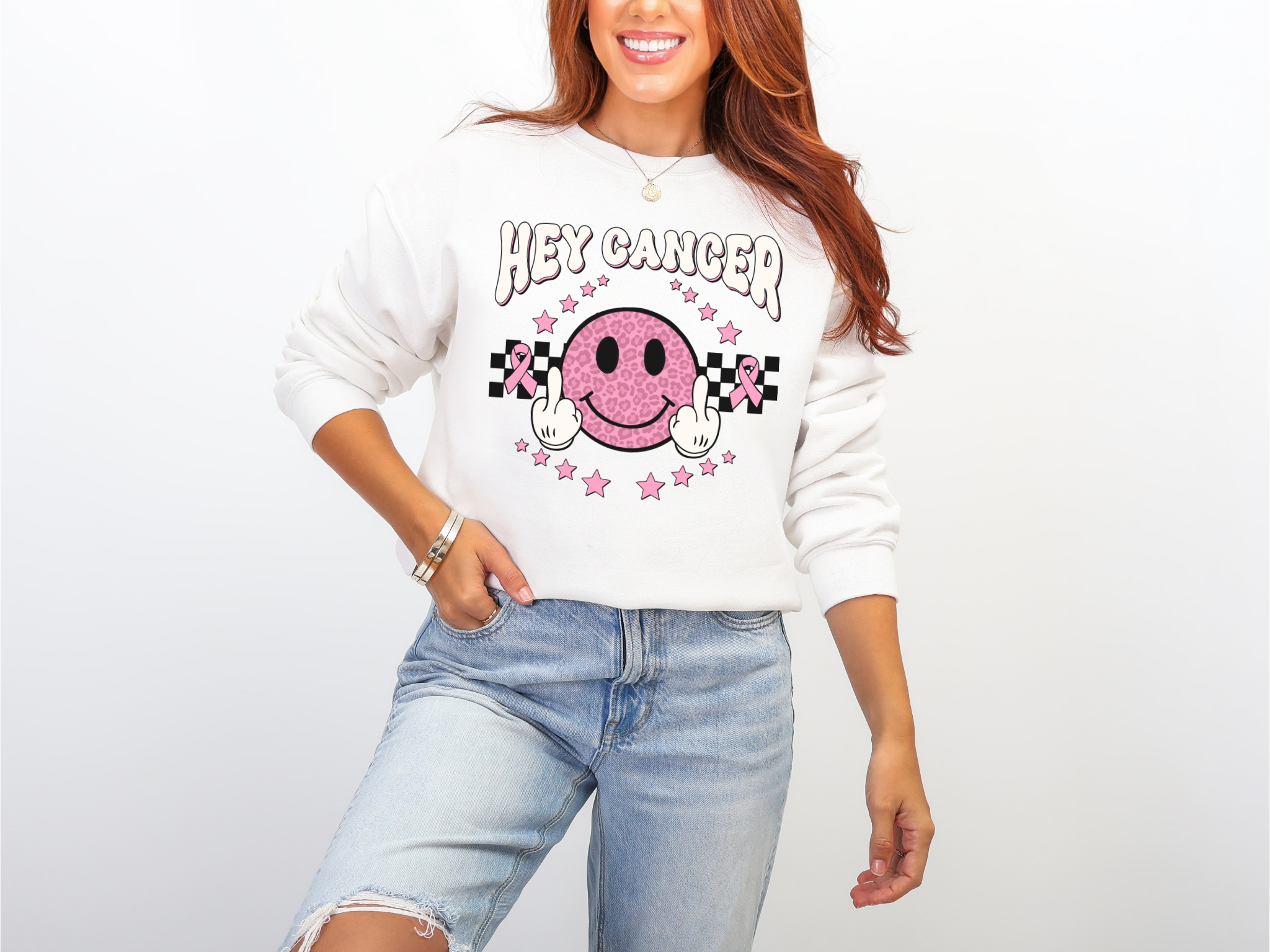 Cancer Awareness Crewneck Sweatshirt, Comfort Gift, Support Apparel, Unisex Style, Survivor Hoodie