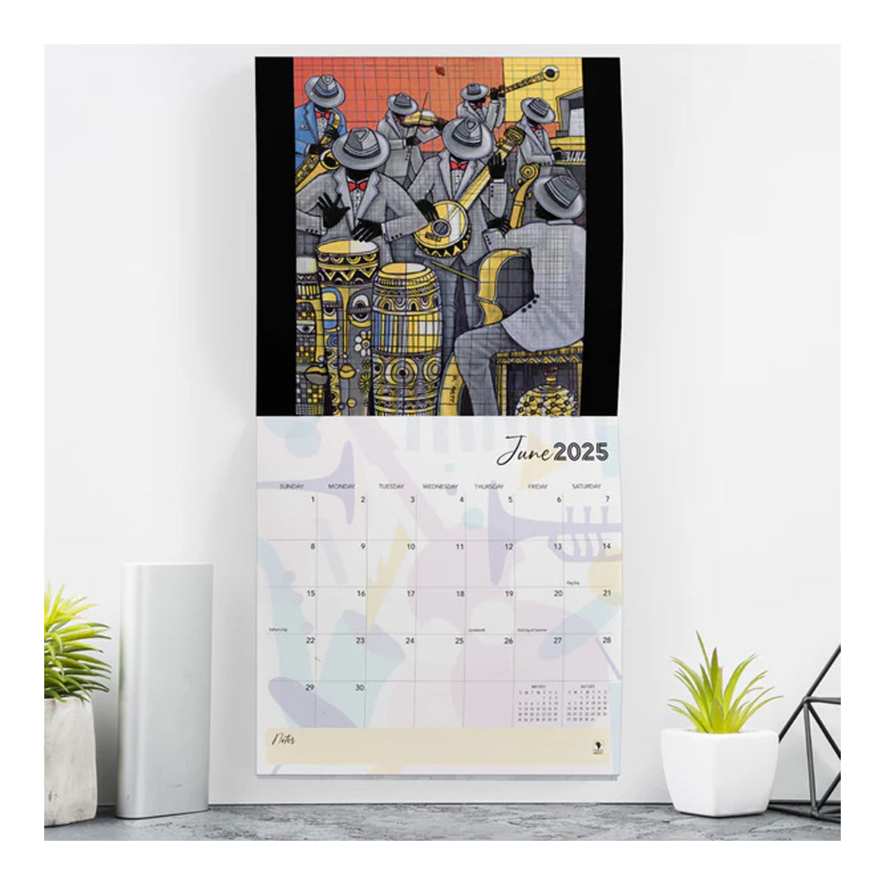 2025 All That Jazz Wall Calendar