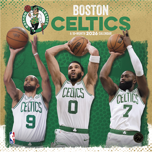 2026 Boston Celtics Wall Calendar