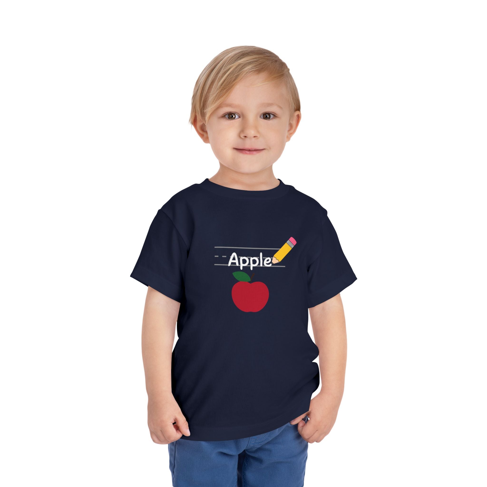 Apple Pencil Toddler Tee Shirt
