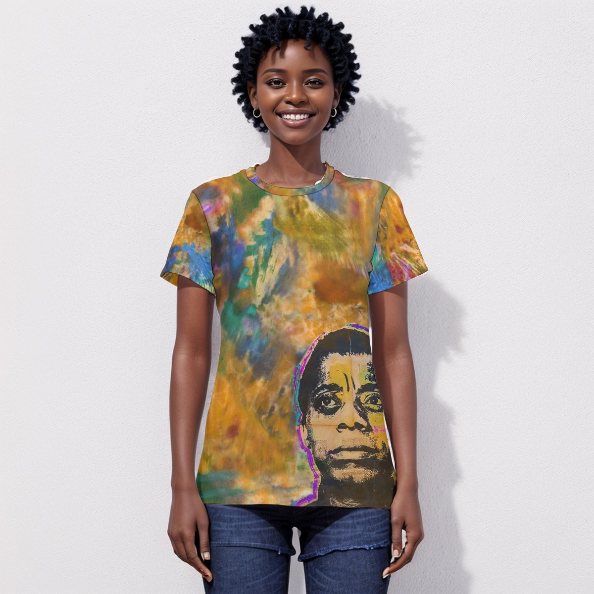 James Baldwin Women&amp;#39;s Cotton T-Shirt HUE+MAN Collective