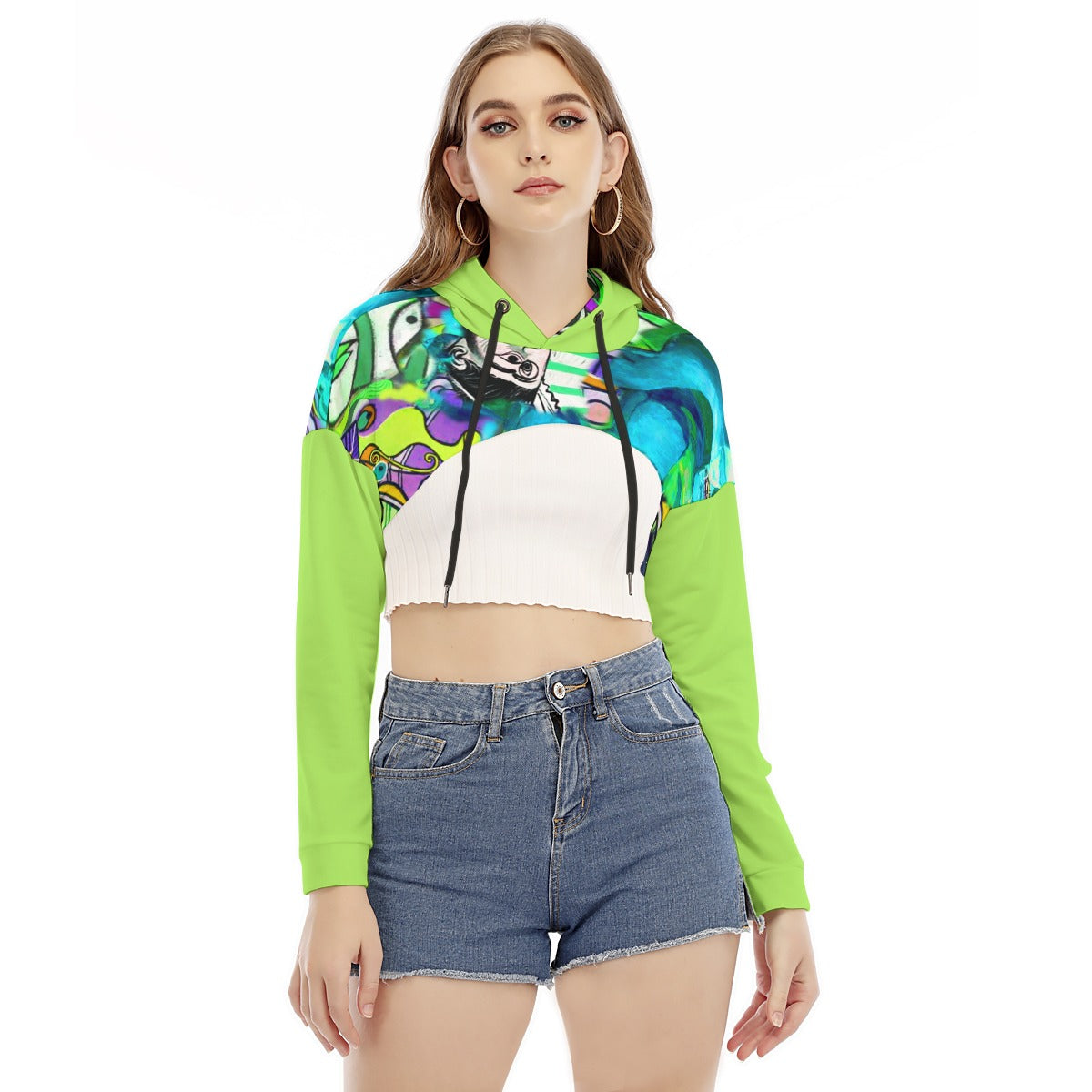 Cubist Women&amp;#39;s Smock Short Hoodie