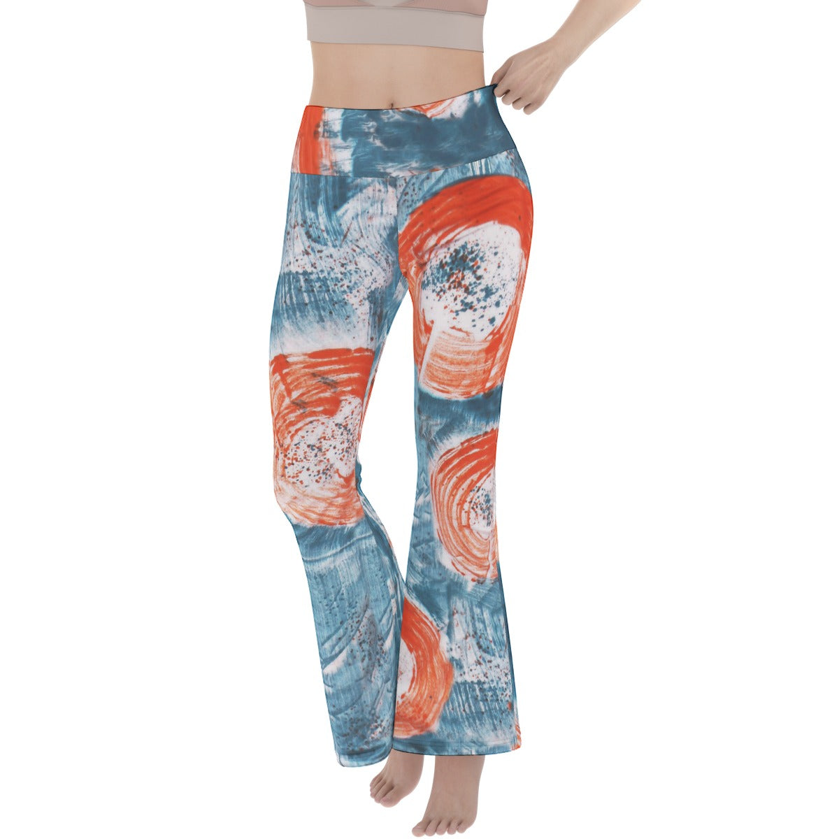 Phish Fisherman Donut  Women&amp;#39;s Supa Flare Yoga Pants