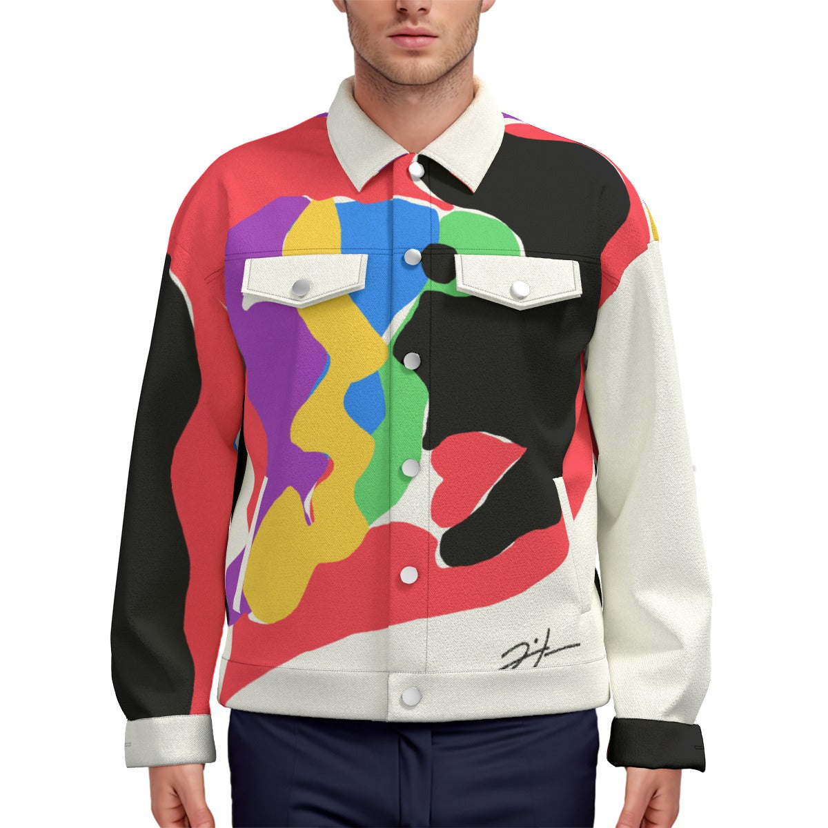 The Heart Men&amp;#39;s Canvas Jacket