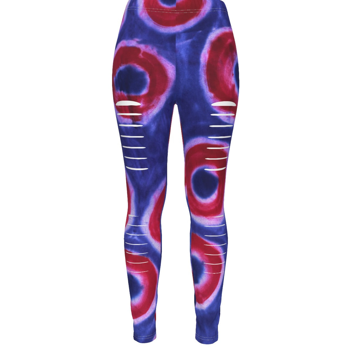 Phish Donuts Rip Grunge Leggings