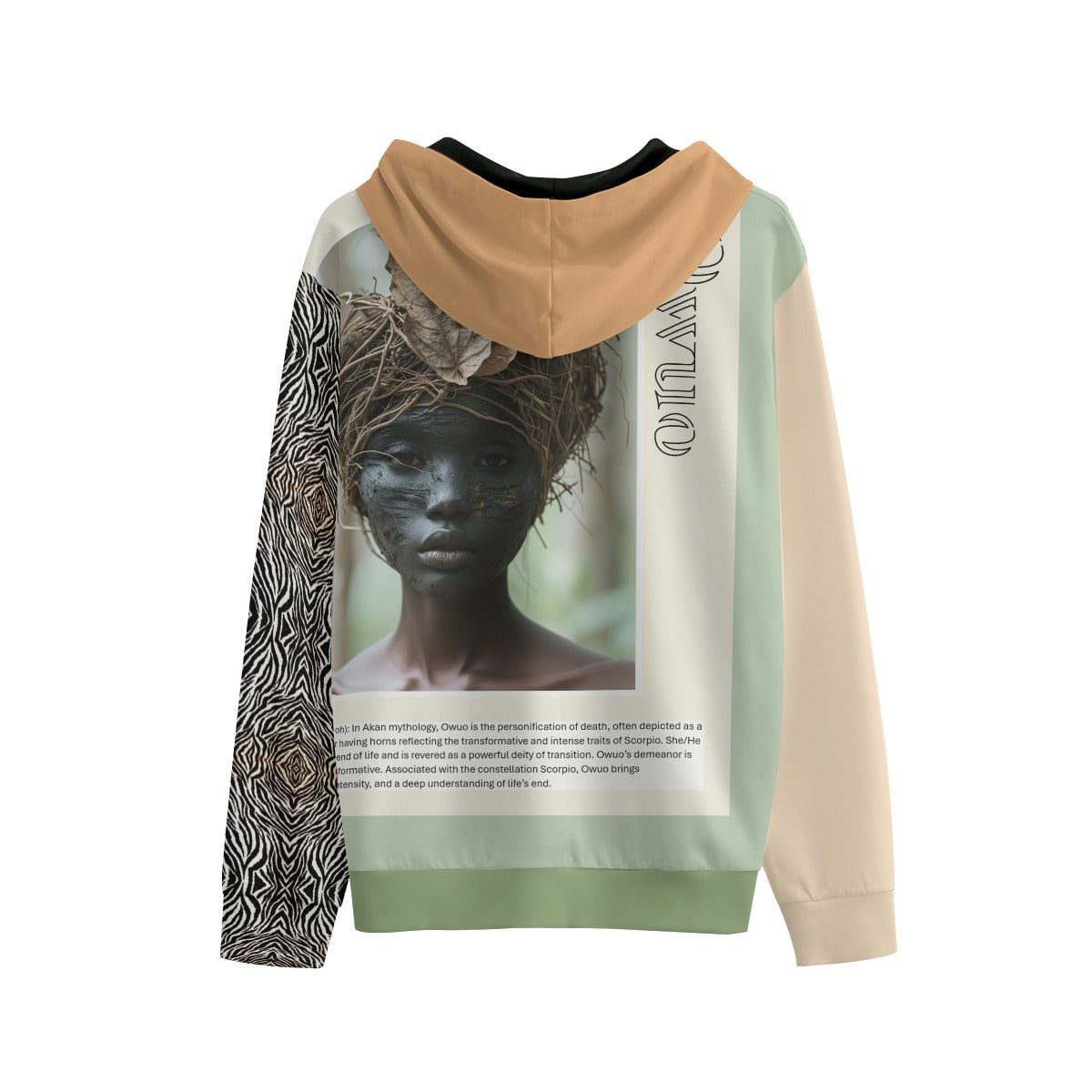 Owuo Aziza &amp;amp; Fae Unisex Pullover Hoodie Cotton