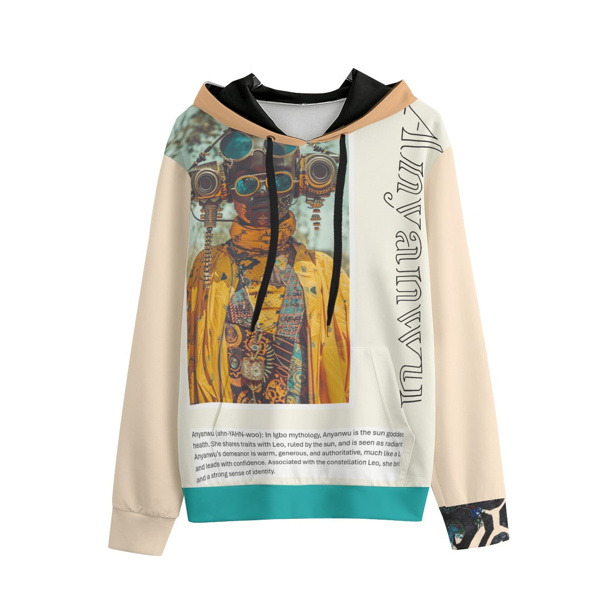 Anyanwu Aziza &amp;amp; Fae Unisex Pullover Hoodie Cotton