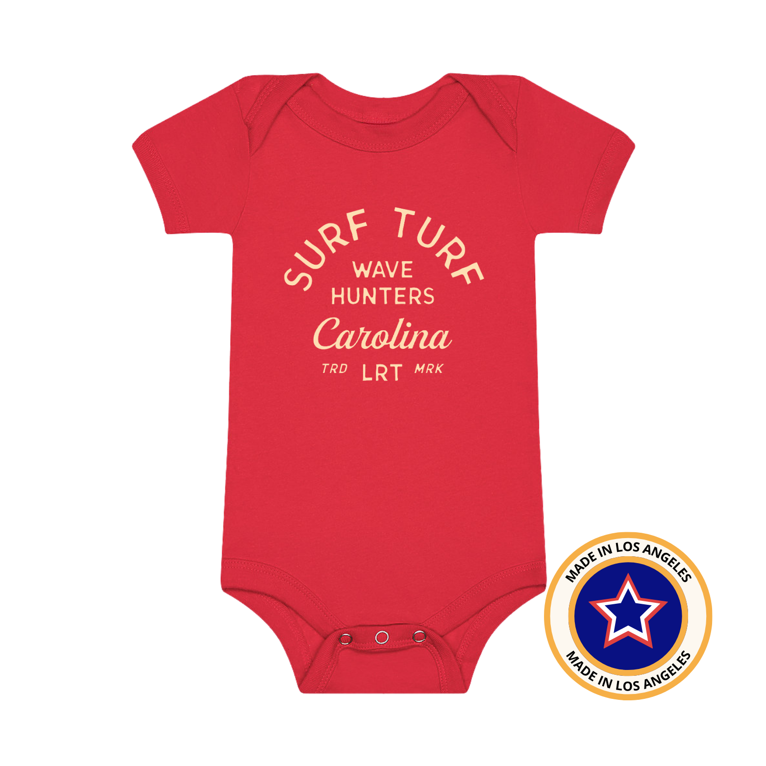 THE WAVE HUNTER ONESIE - RED