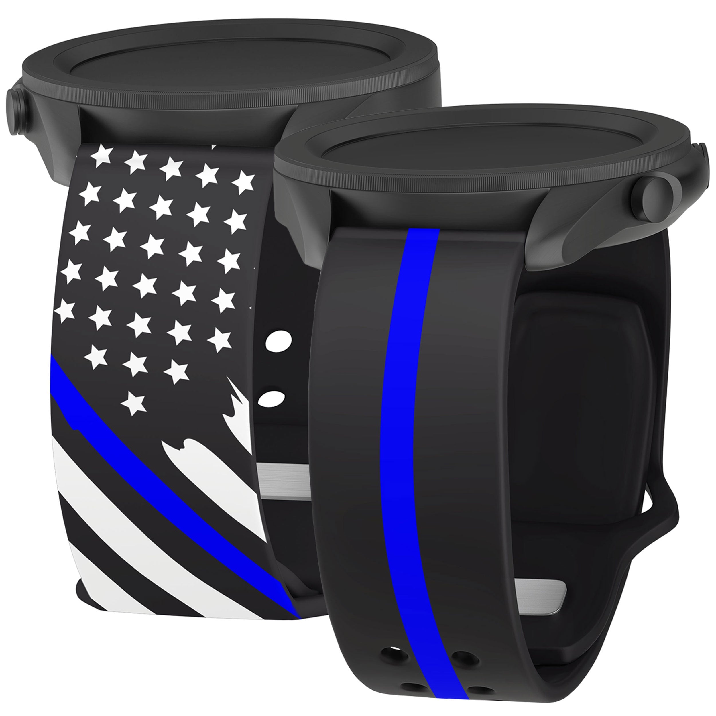 Law Enforcement HD Watchband for Samsung, Garmin, Fossil, and More for Samsung, Garmin, Fossil, and More