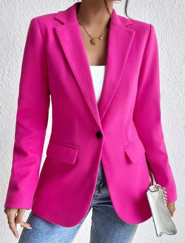 Power Moves Blazer – Hot Pink, Light Pink &amp;amp; Black
